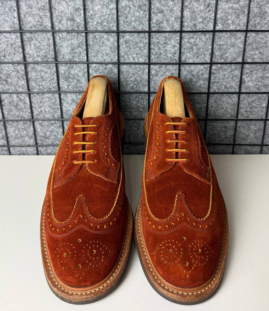 Mark McNairy Mark McNairy Men’s Suede Brogue Size US 8 / EU 41 - 3 Thumbnail