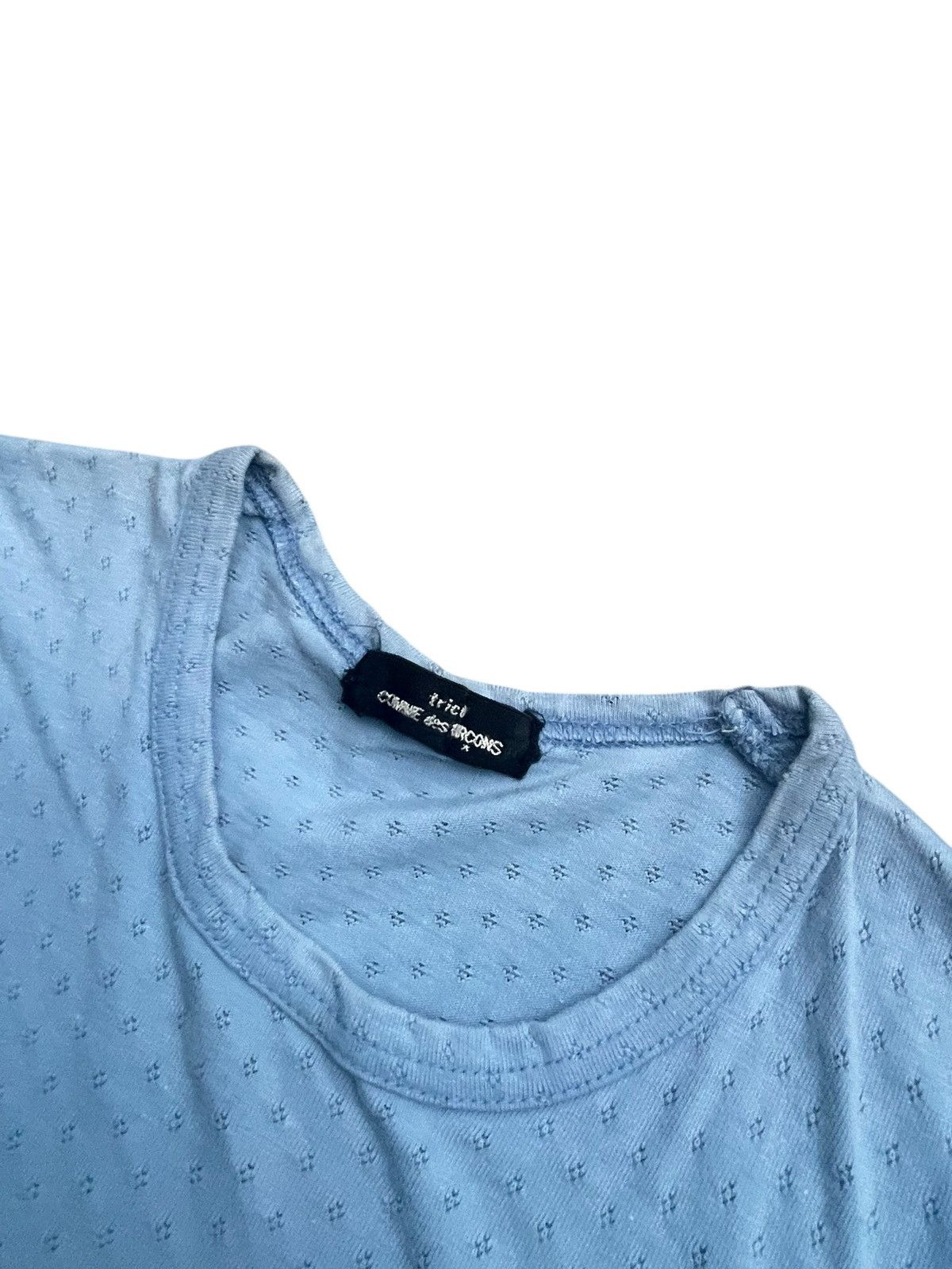Comme des Garcons × Japanese Brand × Vintage Vintage Tricot Comme Des Garcons Tshirt Size S / US 4 / IT 40 - 4 Thumbnail