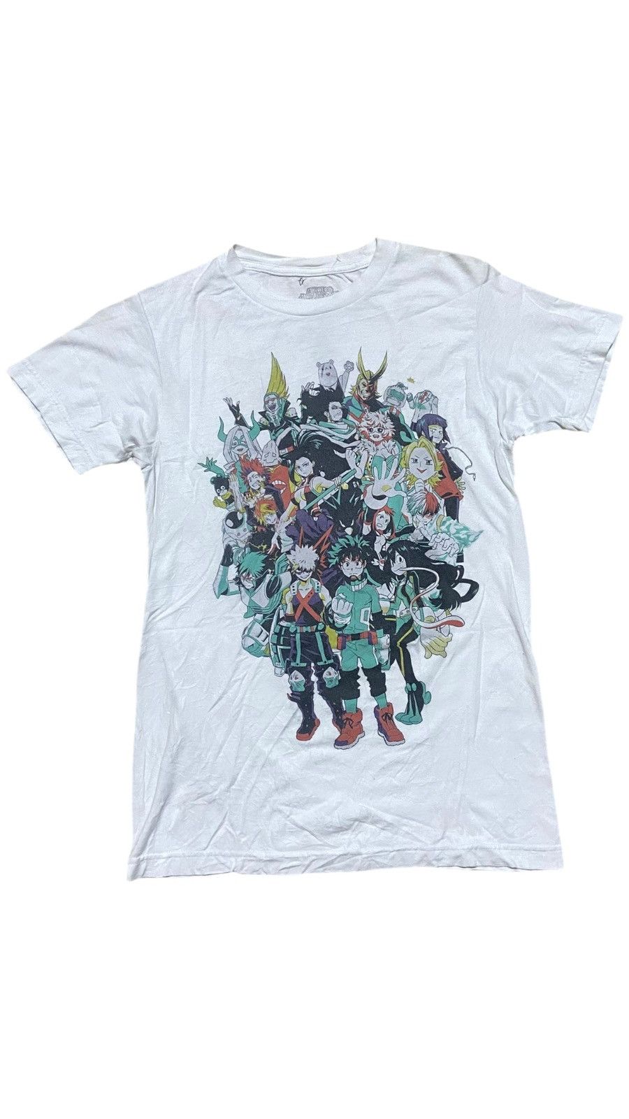 Anime × Japanese Brand Official Anime My Hero Academia All Hero Tee Size US S / EU 44-46 / 1 - 1 Thumbnail