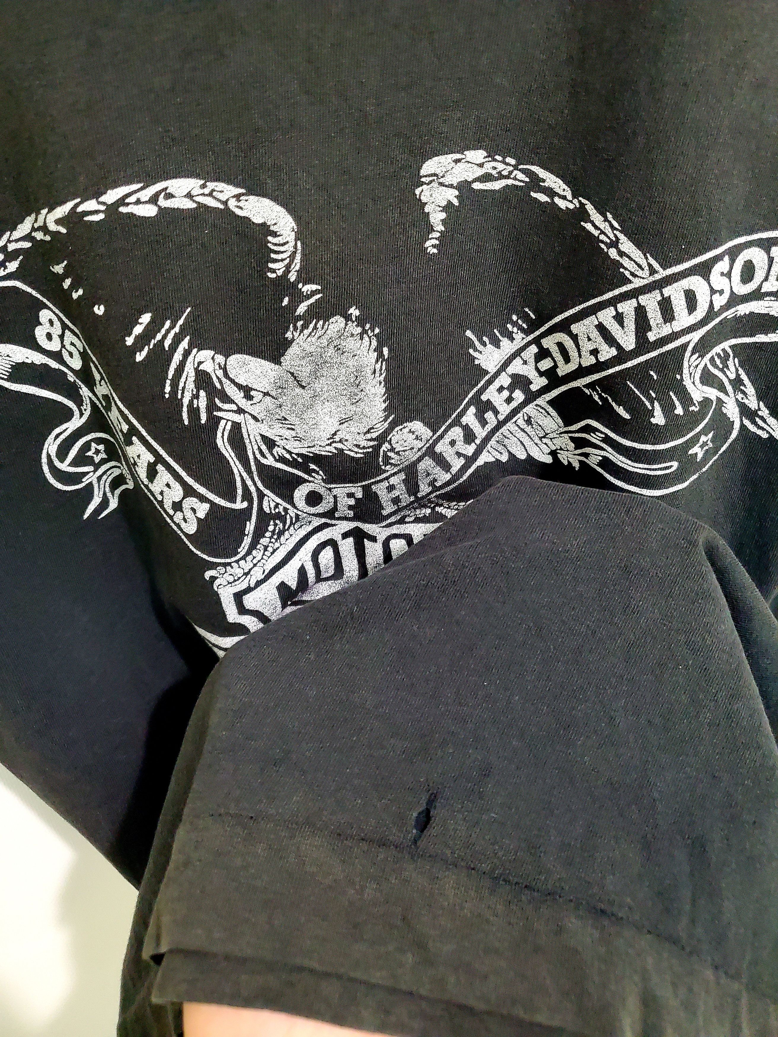 Harley Davidson × Vintage VINTAGE 80'S "85 YEARS" of Harley Davidson motorcycle M Size US M / EU 48-50 / 2 - 5 Thumbnail