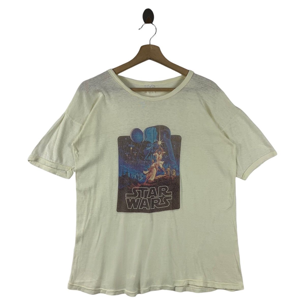 Star Wars × Vintage Vintage 80s STAR WARS Movie tee Size US S / EU 44-46 / 1 - 1 Thumbnail