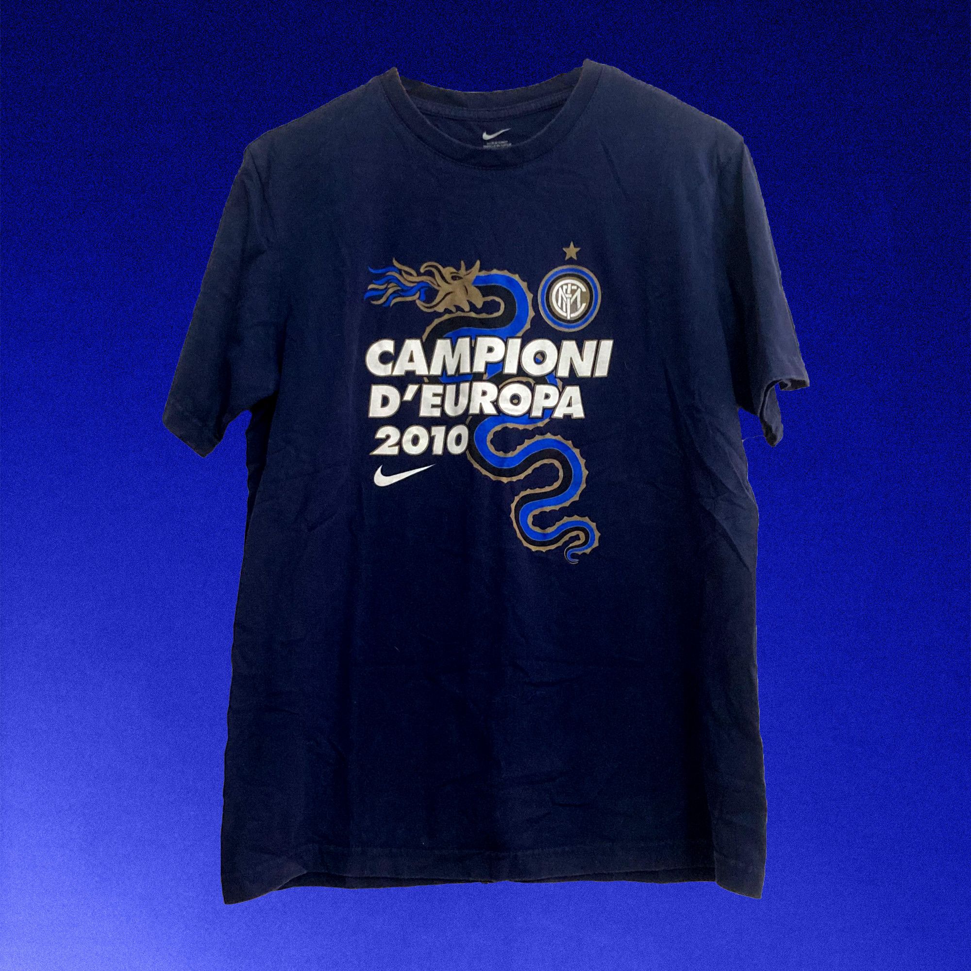 Nike Inter Milan Nike Tee Champions League Winners 2010 Large Size US L / EU 52-54 / 3 - 1 Thumbnail