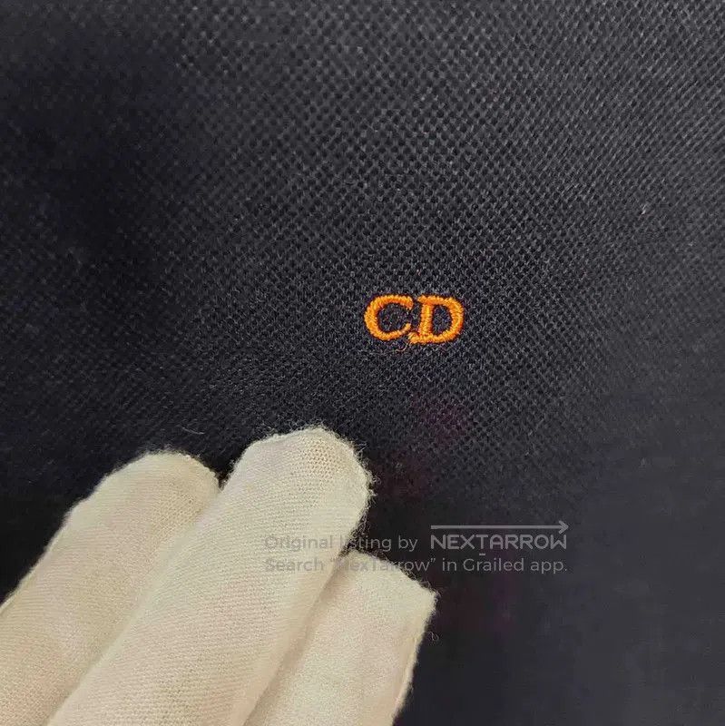 Dior Dior Cotton Polo in Navy Blue . Size US M / EU 48-50 / 2 - 4 Thumbnail