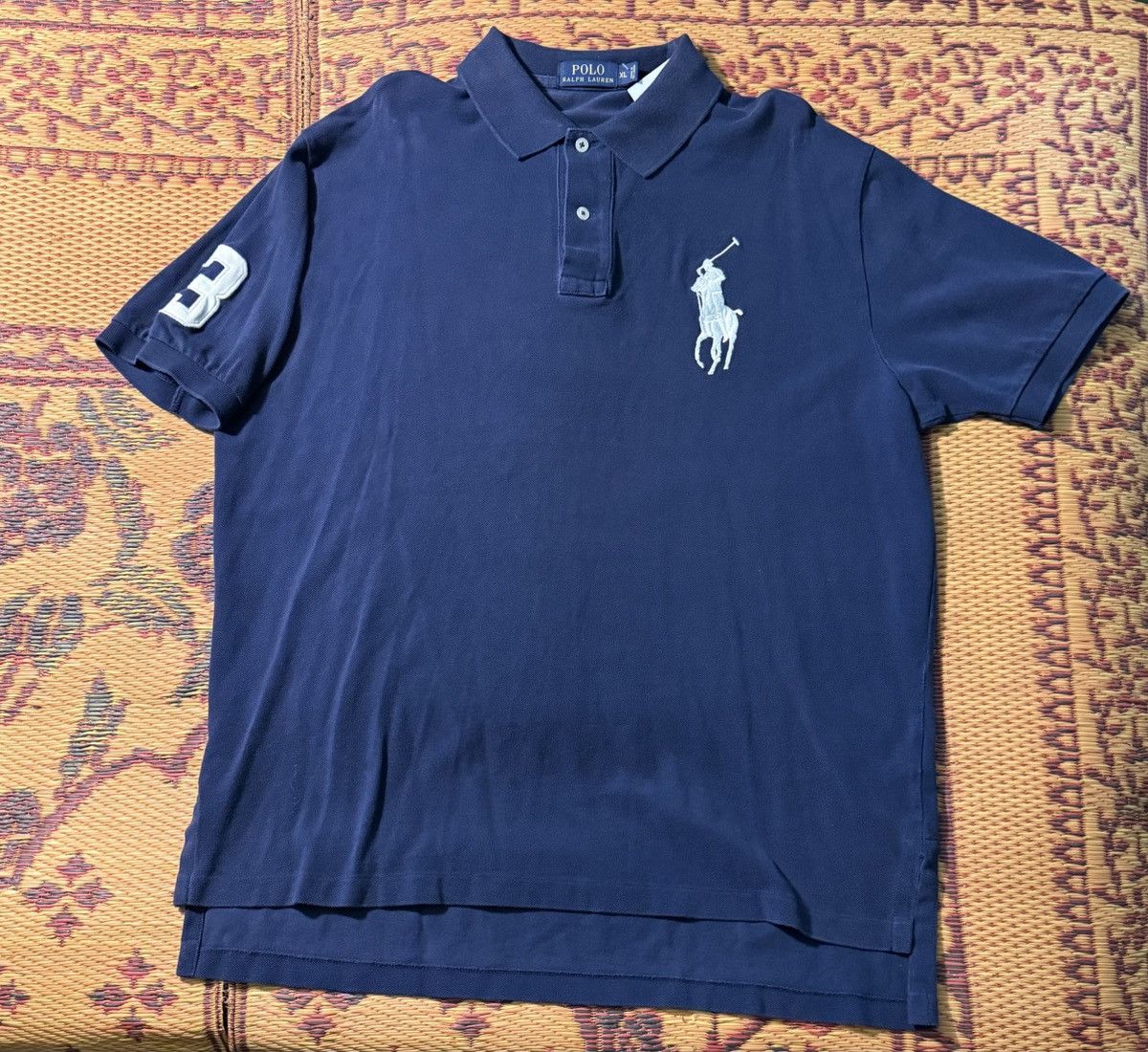 Polo Ralph Lauren Polo Ralph Lauren Big Pony Polo Shirt Size US XL / EU 56 / 4 - 2 Thumbnail