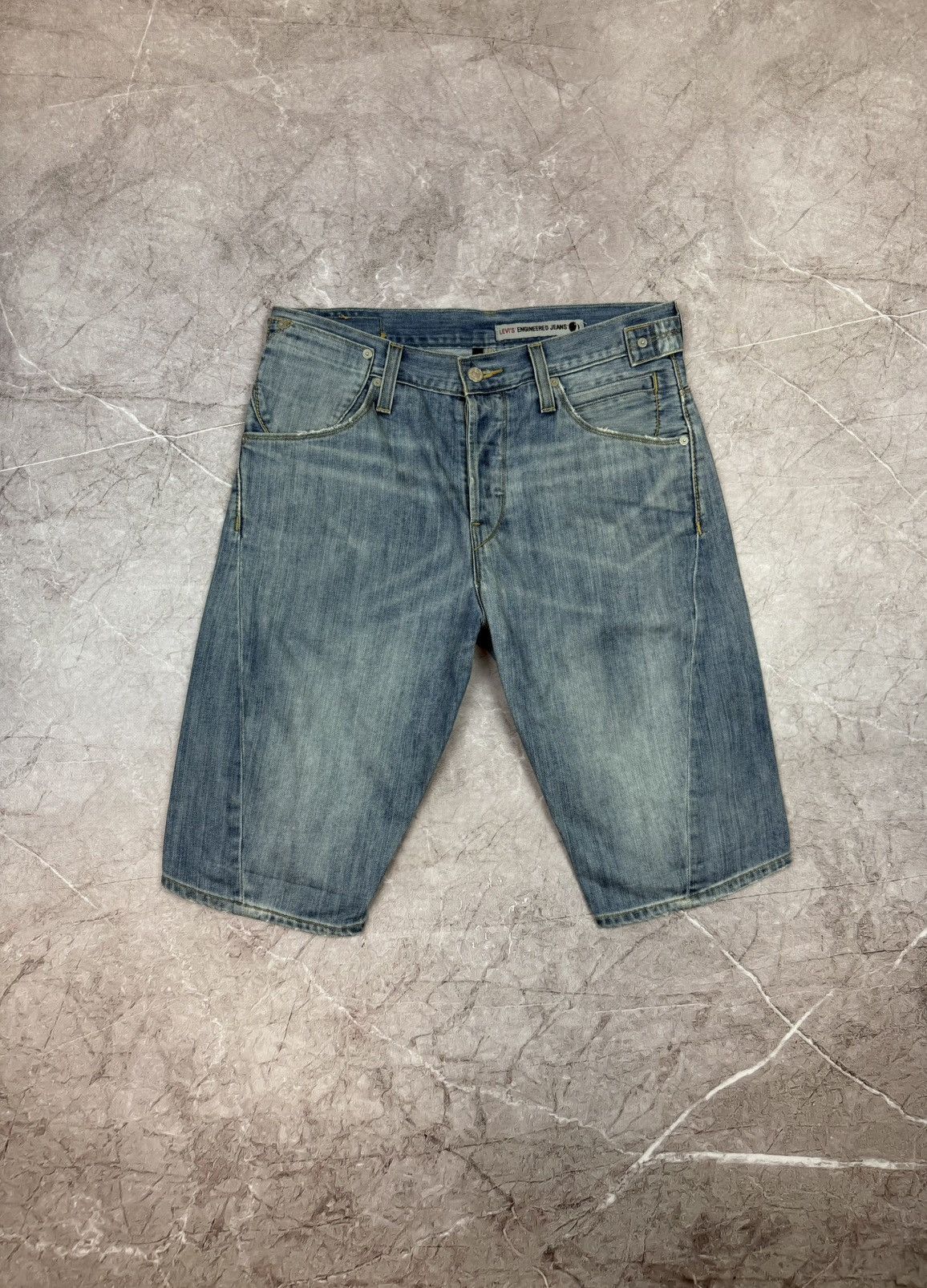 Levi's LEVI'S ENGINEERED JEANS SHORTS DENIM BLUE SIZE S Size US 31 - 3 Thumbnail