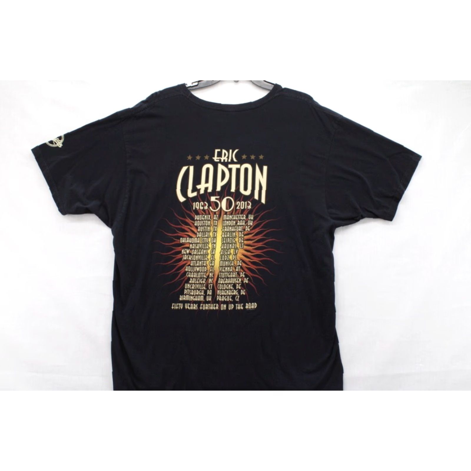 Anvil Eric Clapton T Shirt Men's 2XL Black 2013 Concert Music Tour 50th Anniversary Size US XXL / EU 58 / 5 - 2 Thumbnail