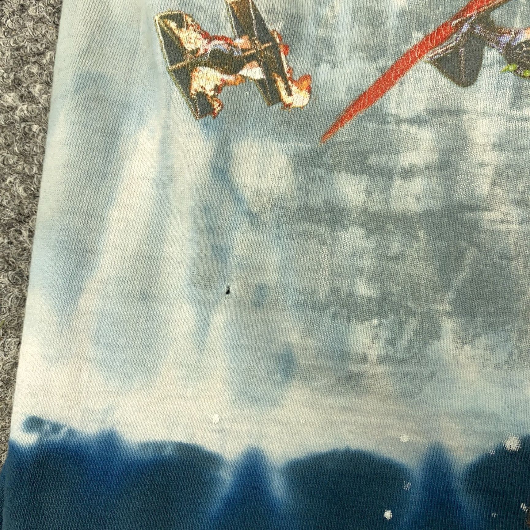 Liquid Blue VINTAGE Star Wars T-Shirt Men's Large Cotton Space Sci-Fi 90s Battle Graphic Liquid Blue Size US L / EU 52-54 / 3 - 3 Thumbnail