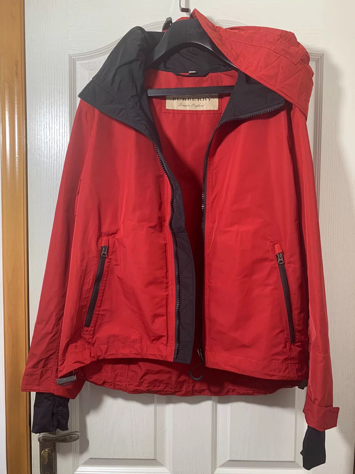 Burberry Men's Portable Hooded Jacket