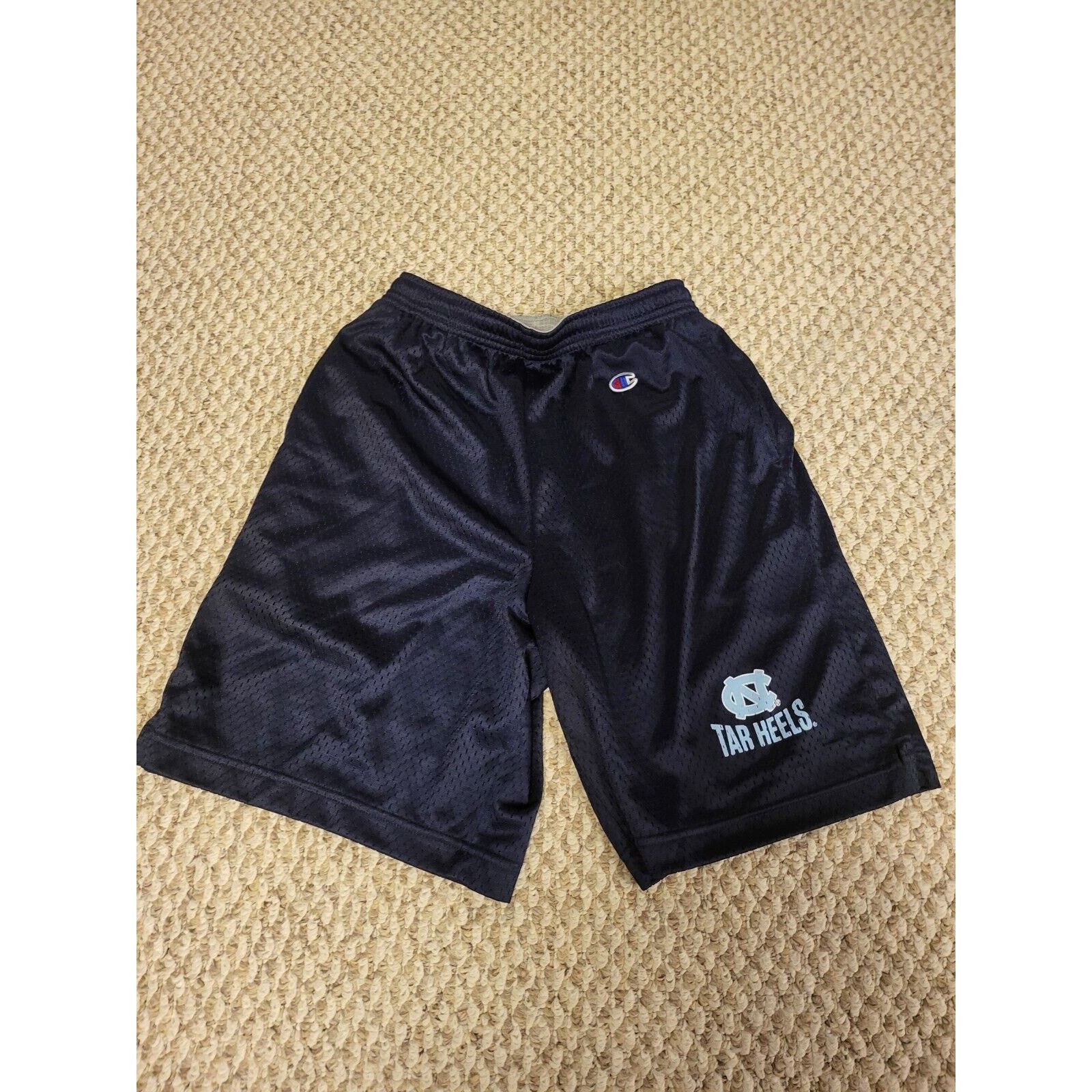 Champion UNC Tarheels Champion Size Small Mens Mesh Navy Blue Shorts Size US 30 / EU 46 - 1 Thumbnail