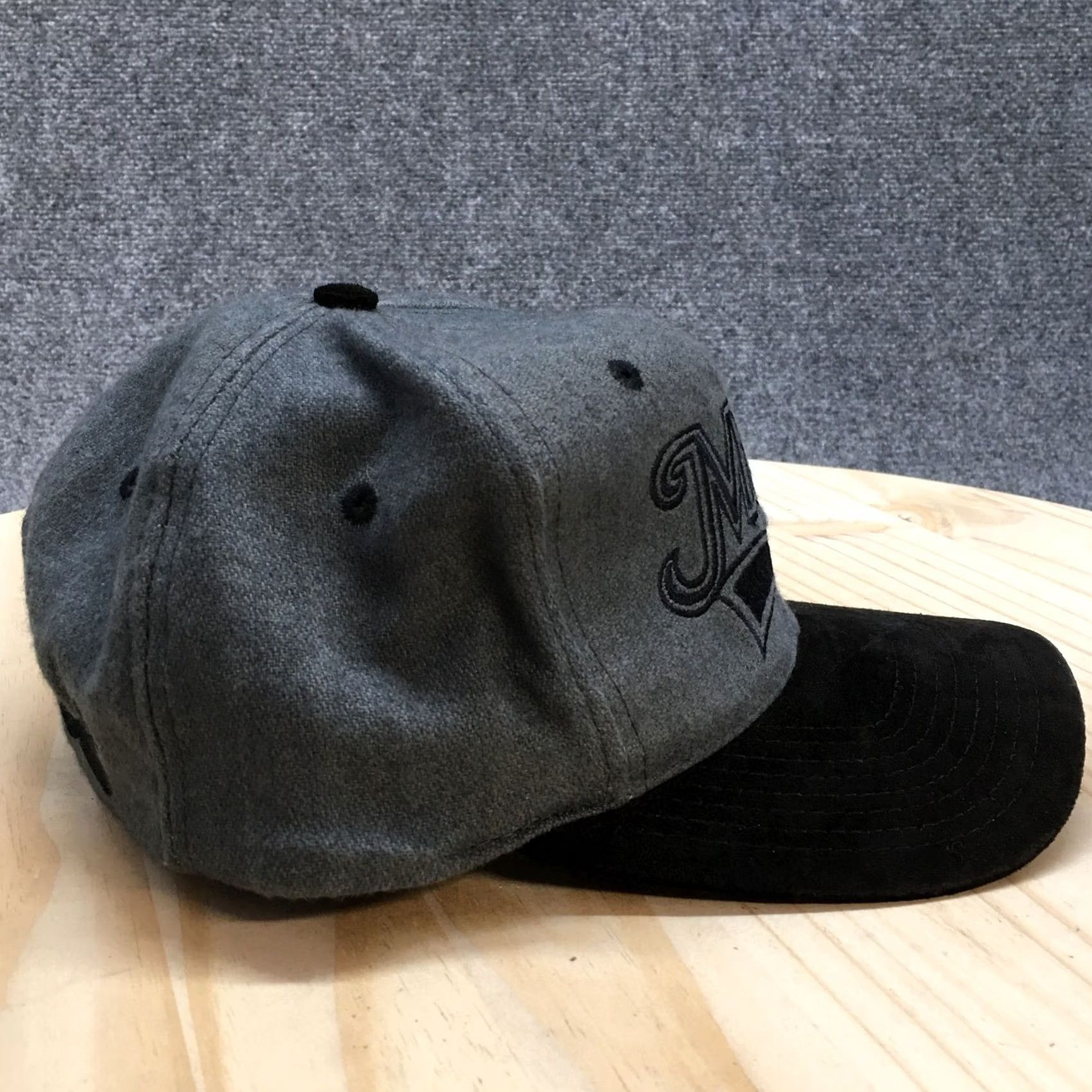 Vintage Goofys Mickey Mouse Hat Cap One Size Gray Adjustable Snapback Curved Brim Mens Size ONE SIZE - 5 Thumbnail