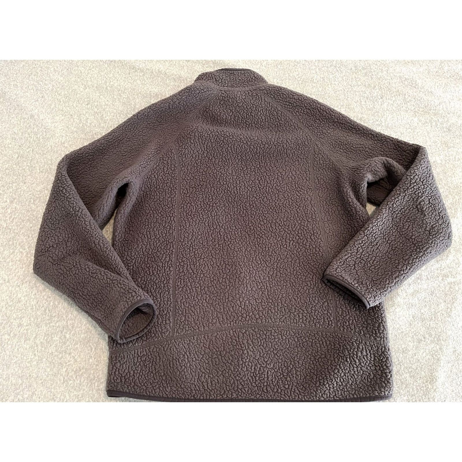 Patagonia Patagonia Jacket Full Zip Fleece Sherpa Retro Deep Pile Gray L Mens Large Size US L / EU 52-54 / 3 - 4 Thumbnail
