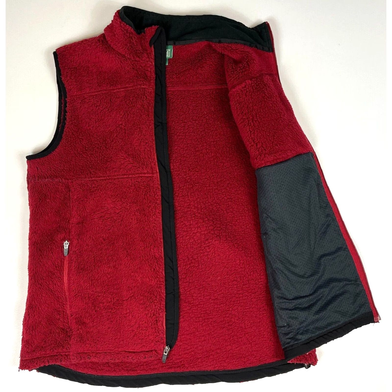 Vintage VINTAGE L.L. Bean Vest Men's Polartec Fleece Full Zip Burgundy Size L Tall Size US L / EU 52-54 / 3 - 2 Thumbnail
