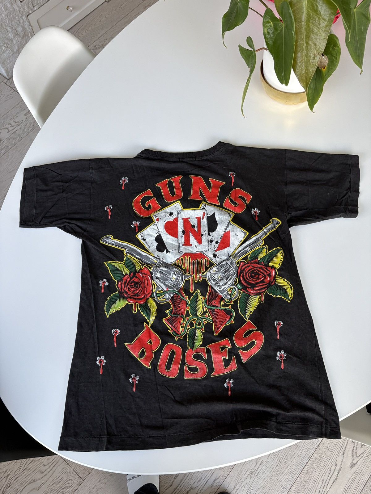 Guns N' Roses Guns N' Roses Vintage 90s Euro Bootleg Single Stitch Size US XL / EU 56 / 4 - 2 Thumbnail