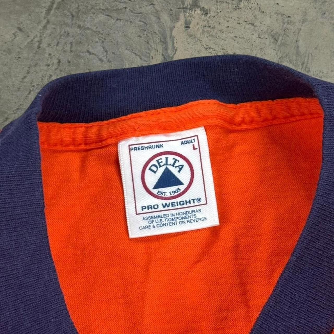 Delta × Vintage VTG 2001 Denver Broncos “Goodbye Mile High” Ringer T-Shirt Size US XL / EU 56 / 4 - 5 Thumbnail