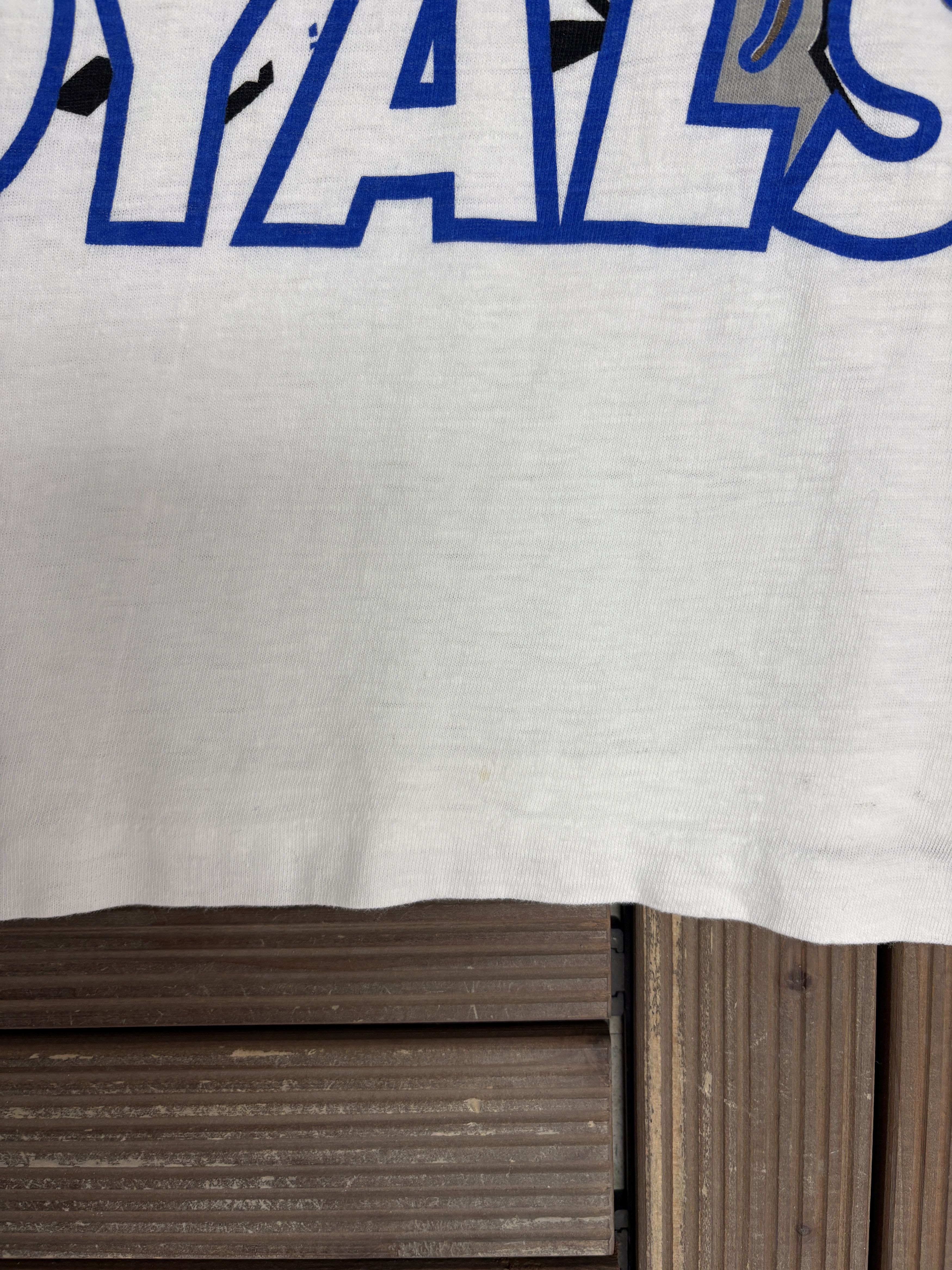 Vintage Kansas City Royals Vintage White T-Shirt Tee Size US XL / EU 56 / 4 - 6 Thumbnail