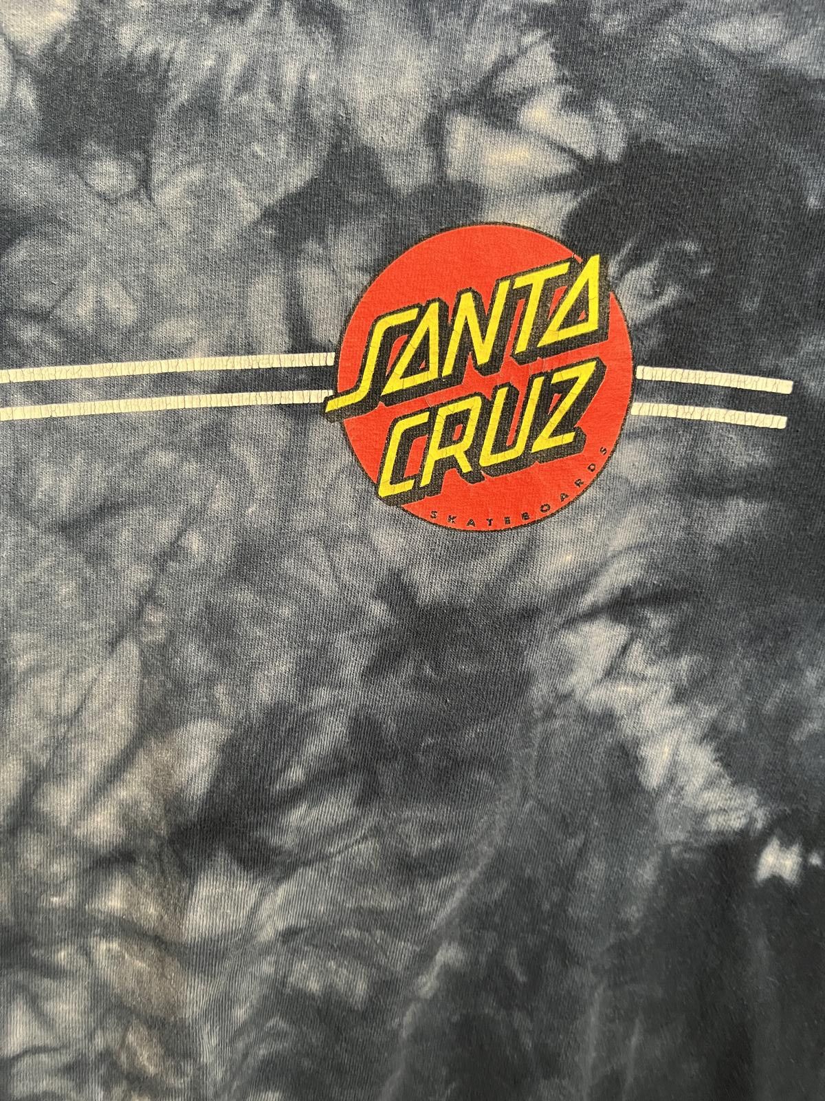 Santa Cruz Skateboards Faded Santa Cruz Dot Tie Dye T-shirt - Skate Tee -M Size US M / EU 48-50 / 2 - 4 Thumbnail