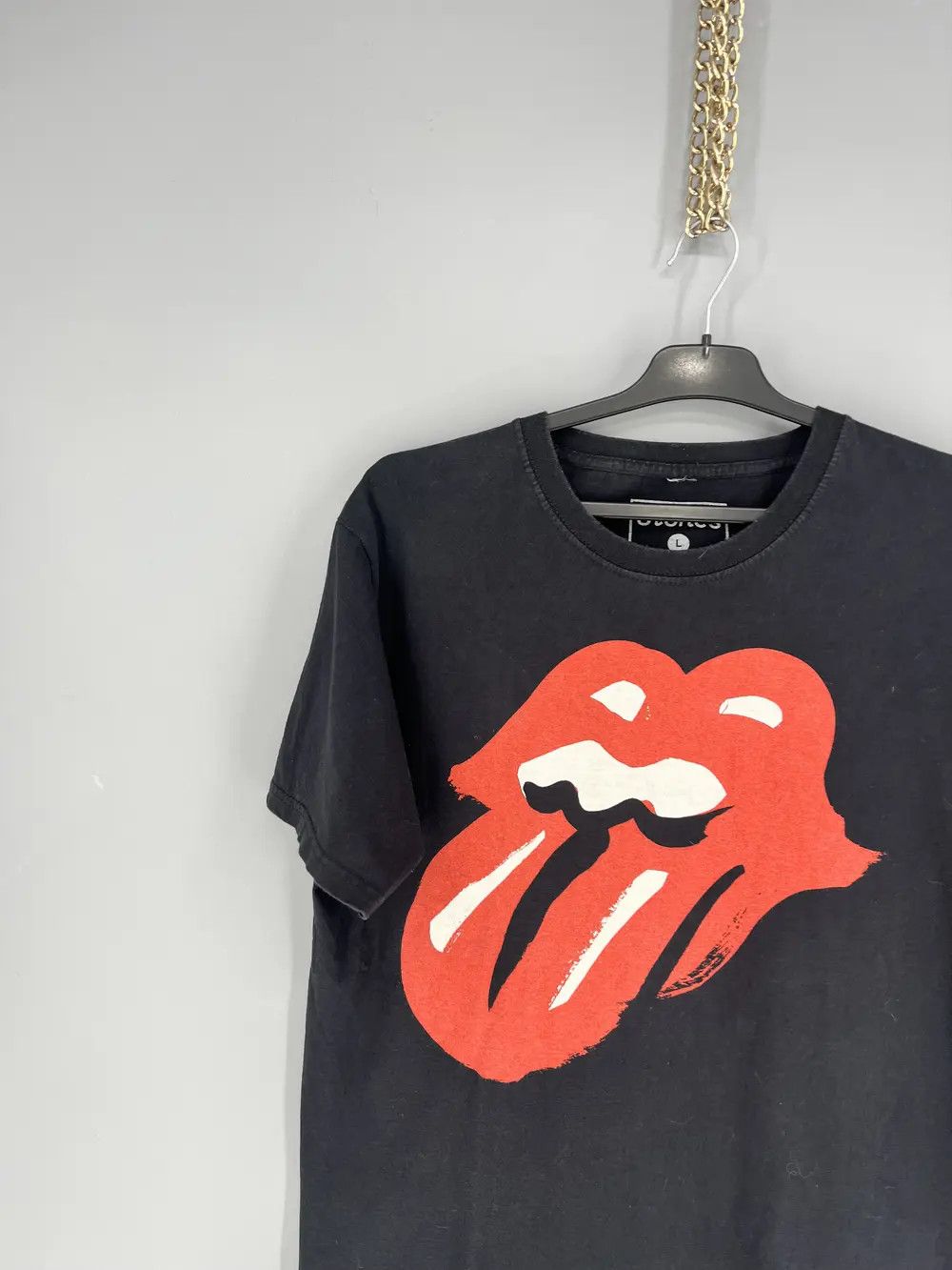 Band Tees Vintage Y2K The Rolling Stones Tee Face Print Band Tour Rock Size US M / EU 48-50 / 2 - 4 Thumbnail