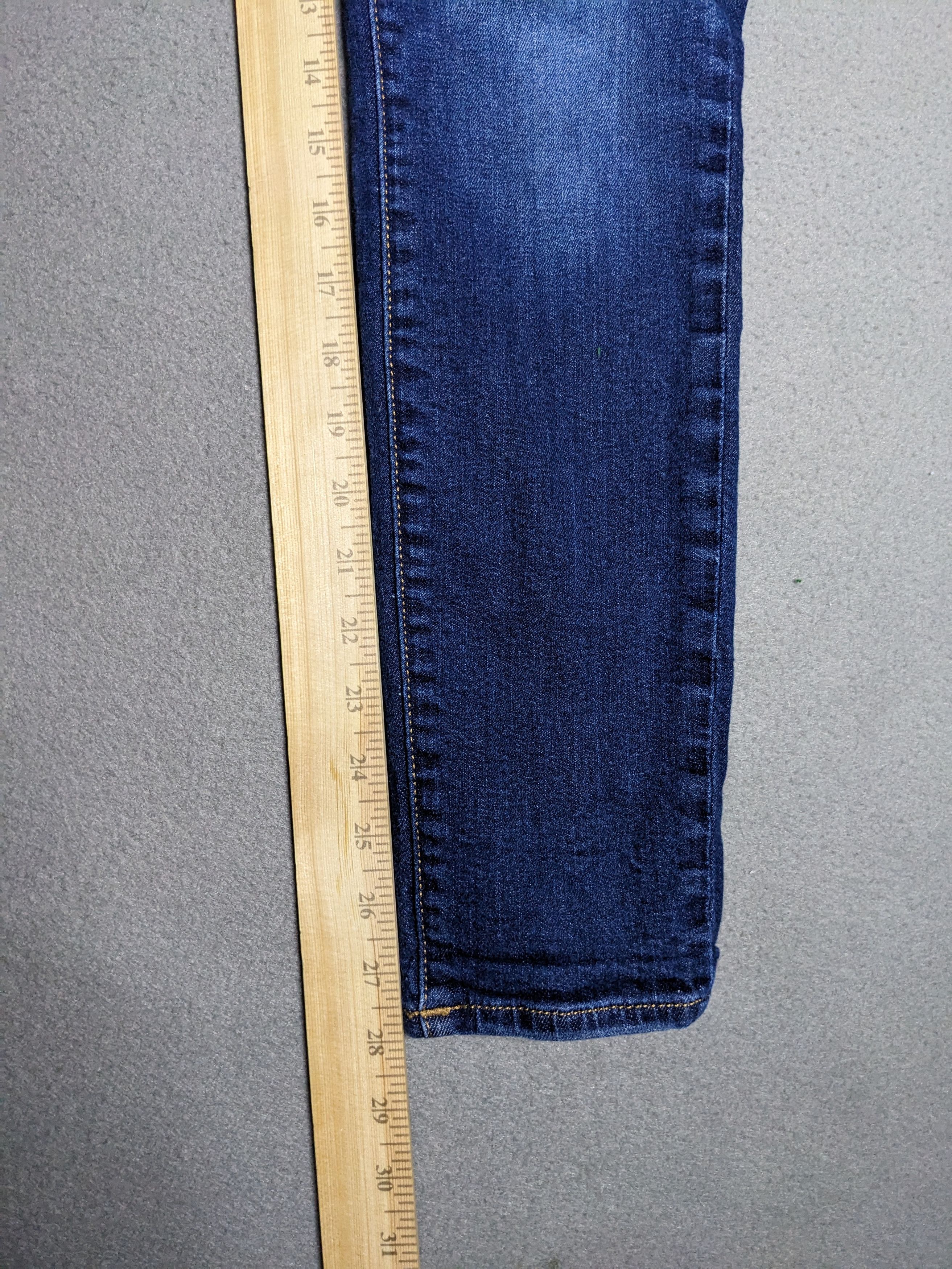 True Religion True Religion Womens Halle Skinny Jeans 28x28 Button Fly Y2K Size 28" / US 6 / IT 42 - 18 Thumbnail