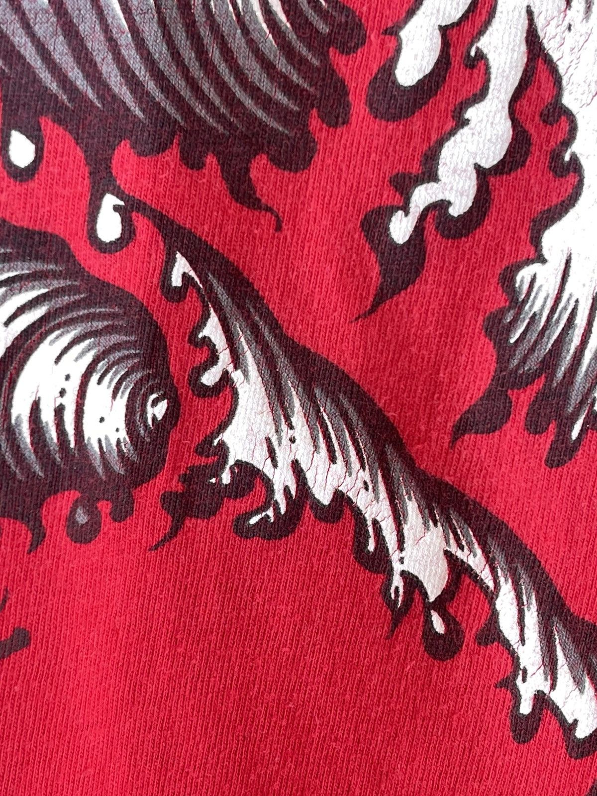 Hanes Robby Naish Wave Print Windsurfing TShirt 2002 Vintage 2000s Size US S / EU 44-46 / 1 - 9 Thumbnail