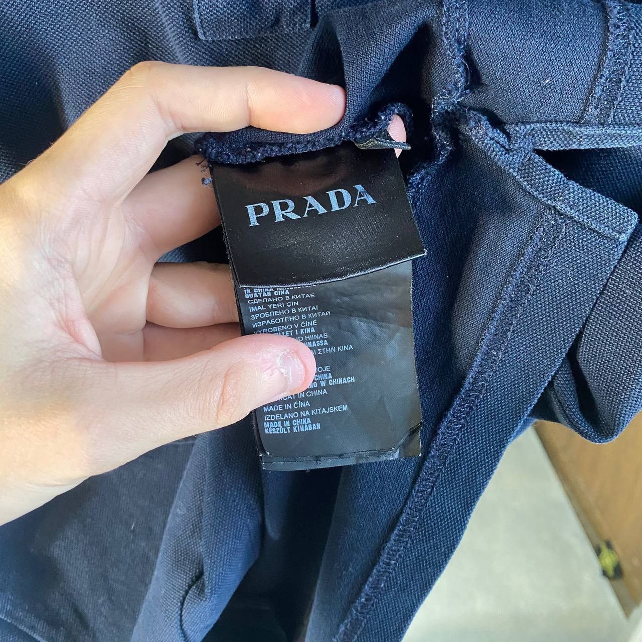 Prada Prada Polo T Shirt Red Tab Designer Size US L / EU 52-54 / 3 - 5 Thumbnail
