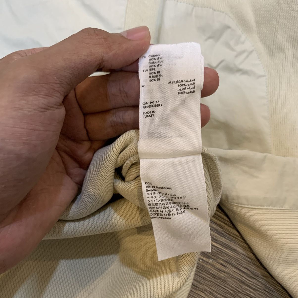 Cos Cos Sweatshirt Long Sleeve Beige With Pocket Size US M / EU 48-50 / 2 - 9 Thumbnail