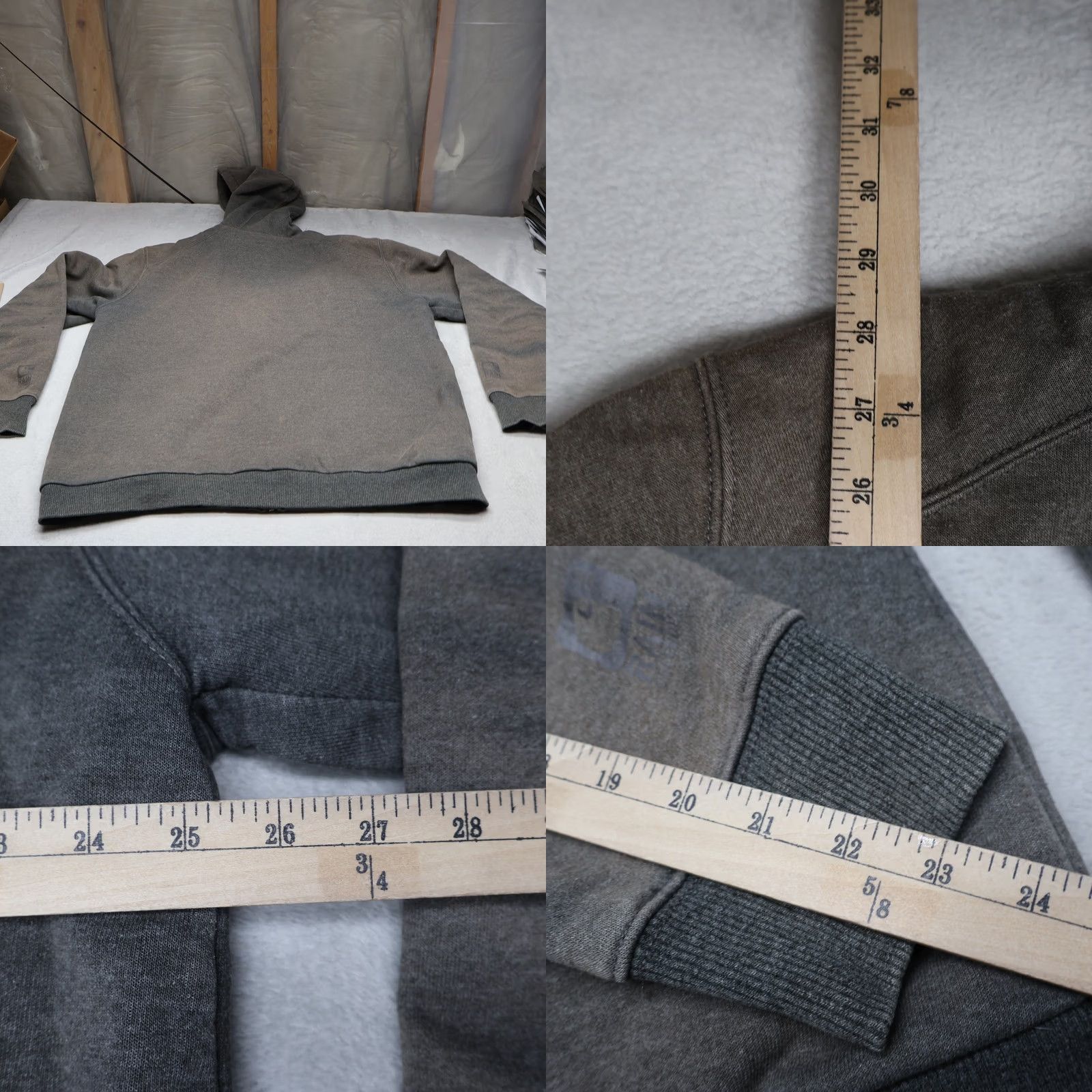 Carhartt VINTAGE Carhartt Jacket Men XL Gray Rain Defender Full Zip Quilted Hoodie Lined Outdoor Size US XL / EU 56 / 4 - 9 Thumbnail