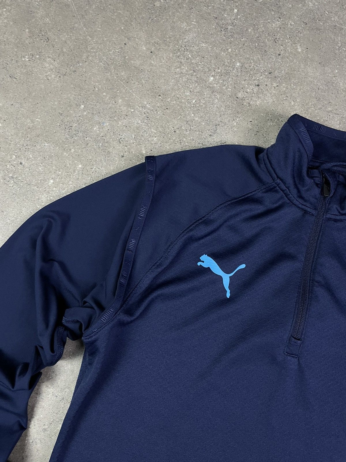 Puma × Vintage Vintage Puma Marseille FC Quarter zip training sweatshirt Size US S / EU 44-46 / 1 - 3 Thumbnail
