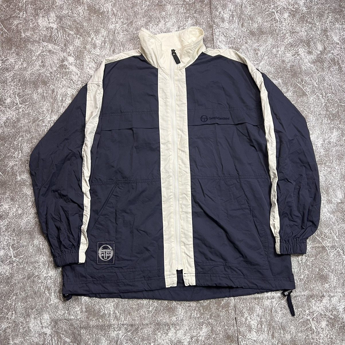 Sergio Tacchini × Vintage Vintage Sergio Tacchini Tracksuit Top/Vest size XL Size US M / EU 48-50 / 2 - 1 Thumbnail