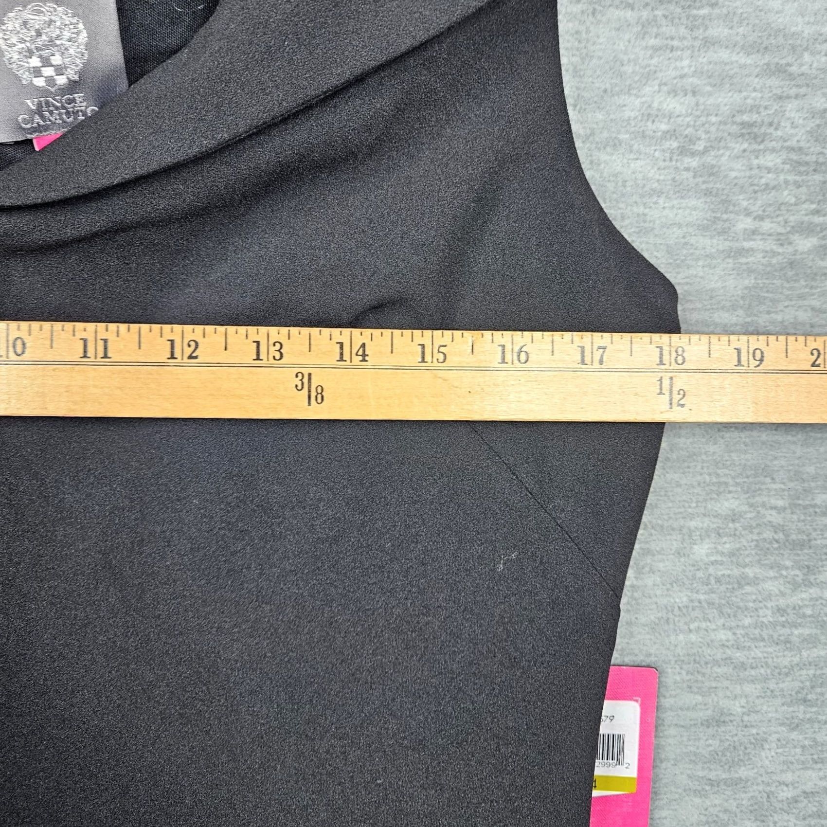 Vince Camuto Vince Camuto Black Off-The-Shoulder Sheath Dress Size 14 NEW Womens Short Sleeve Polyester Spandex Size XL / US 12-14 / IT 48-50 - 3 Thumbnail