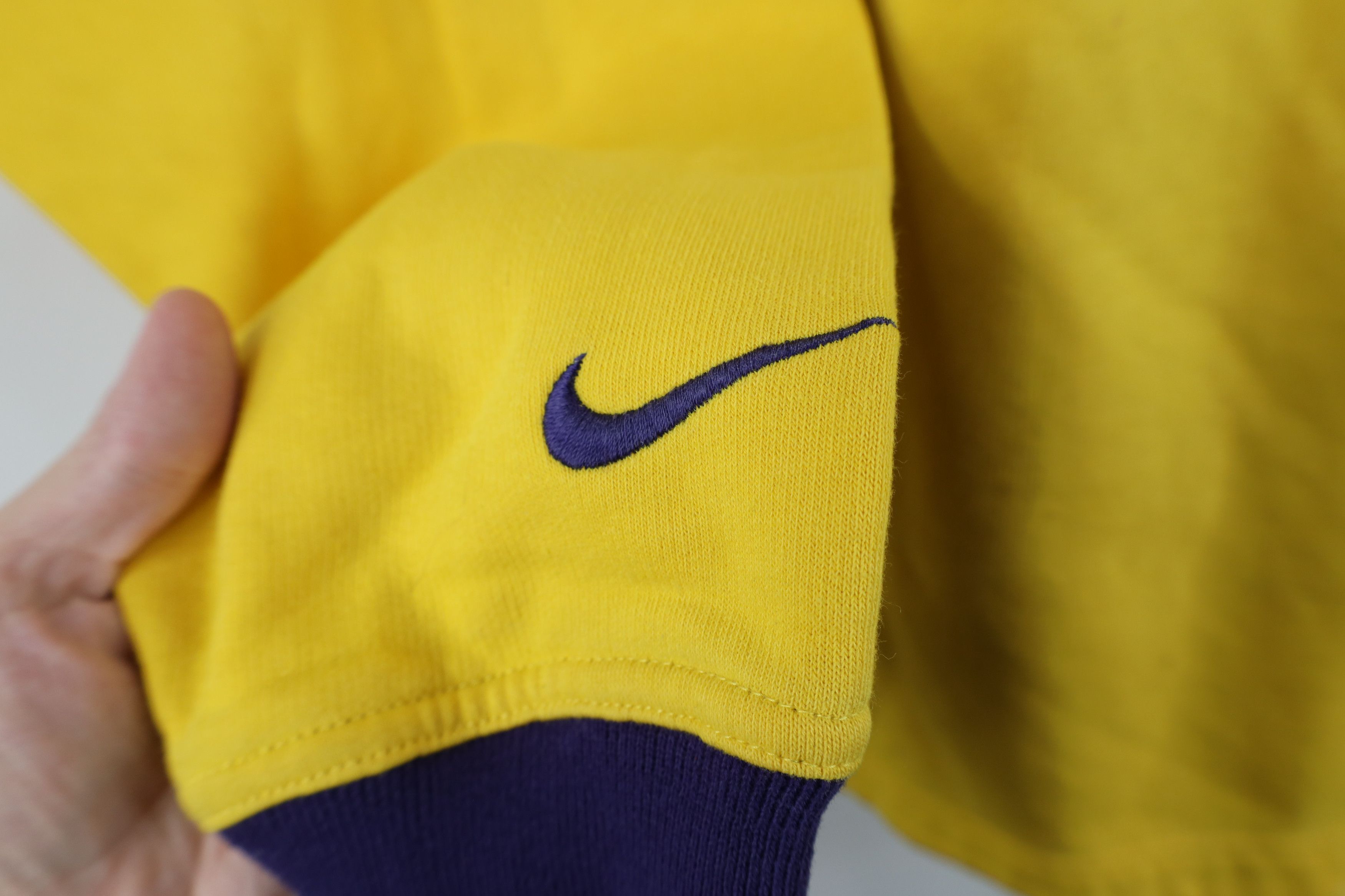 Nike Vintage 90s Nike Scott Mini Swoosh Half Zip Sweatshirt Size M / US 6-8 / IT 42-44 - 5 Thumbnail