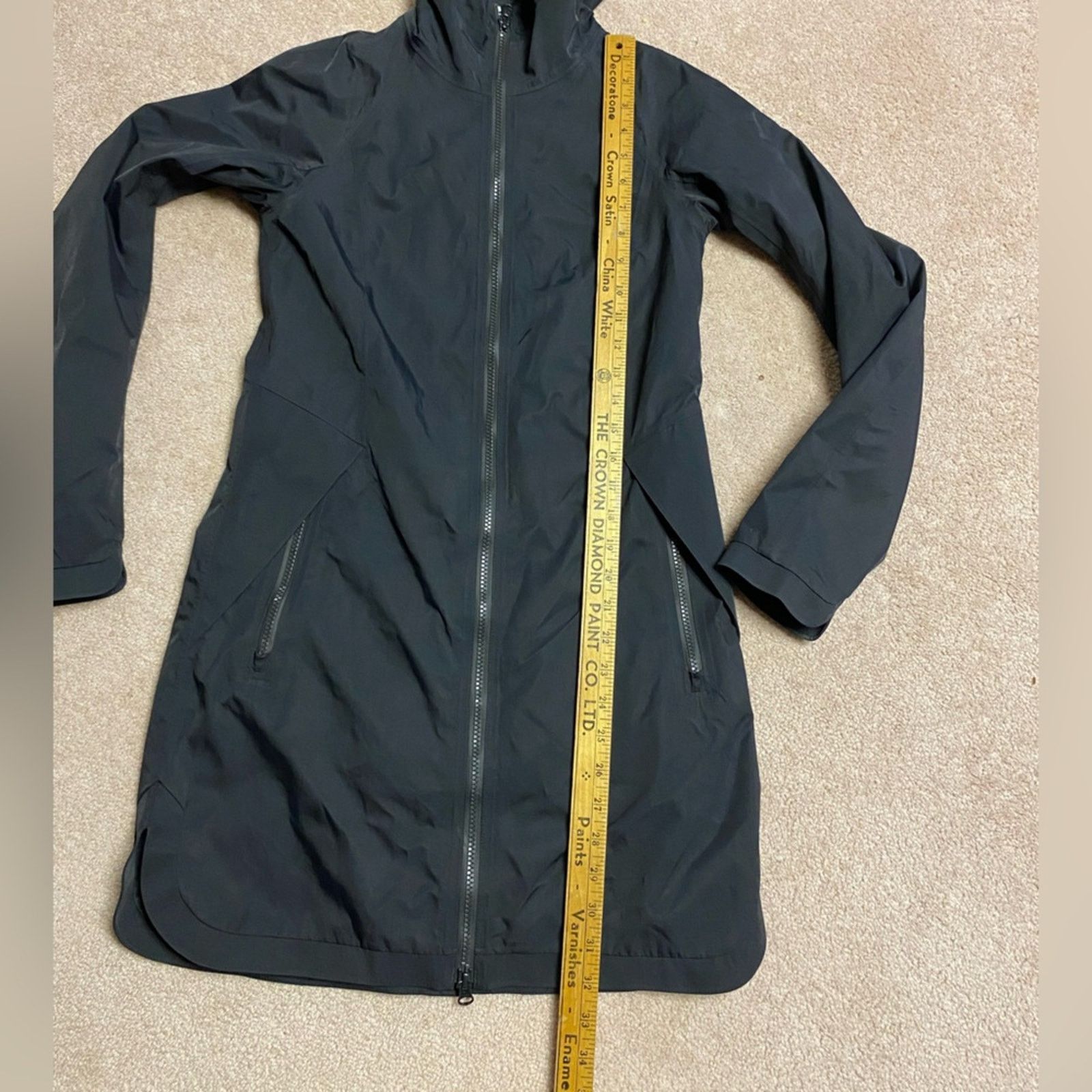 Lululemon Lululemon Raincoat Jacket Black Size XXS / US 00 / IT 34 - 11 Thumbnail