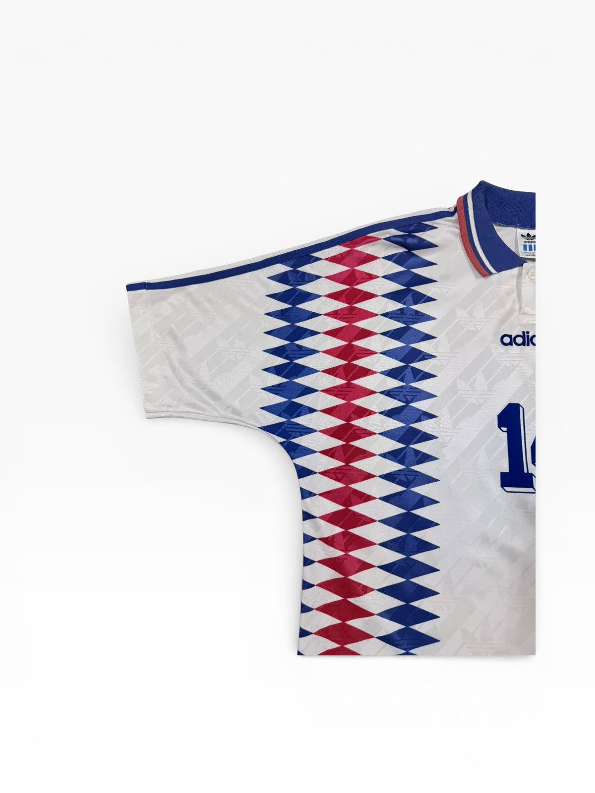 Adidas Vtg⚽️1994 World Cup Jersey France#14 Zidane Size US L / EU 52-54 / 3 - 7 Thumbnail