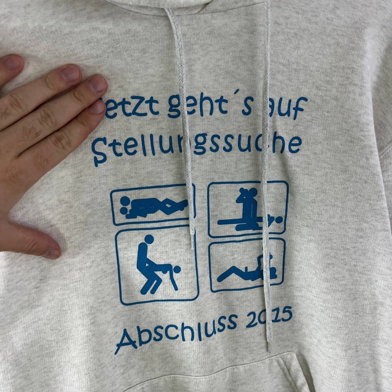 Vintage Crazy Time To Pick A Pose Sex Humor Print Hoodie Vintage Size US M / EU 48-50 / 2 - 4 Thumbnail