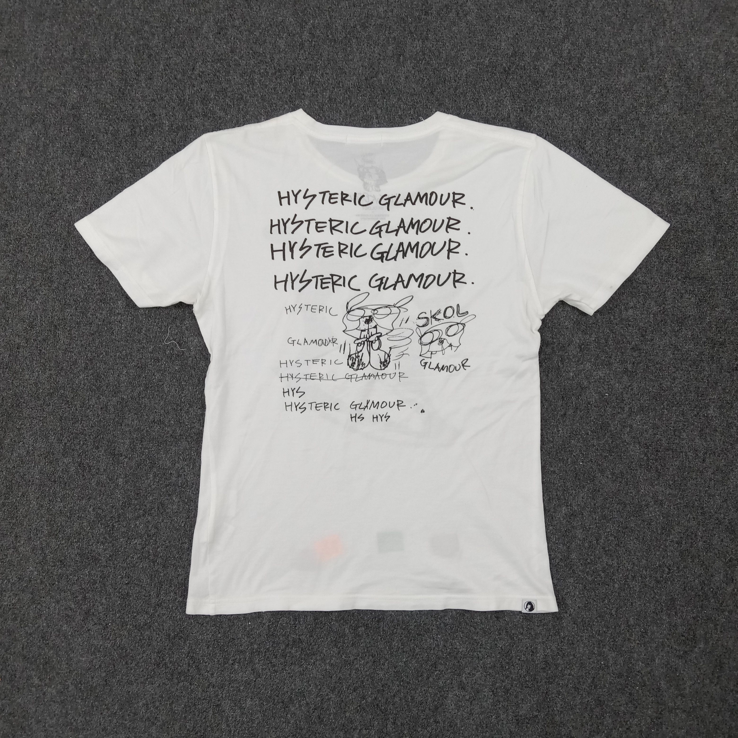 Hysteric Glamour × Skoloct × Vintage Hysteric Glamour X Skoloct Japanese 30th Anniversary Tshirt Size S / US 4 / IT 40 - 7 Thumbnail