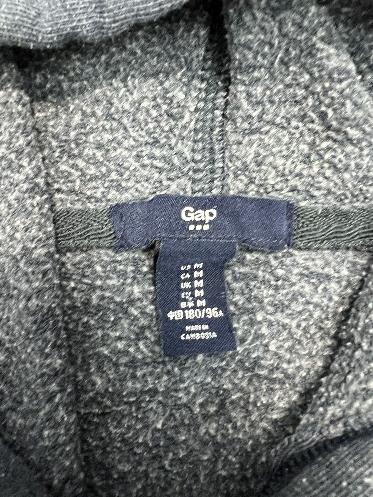 Gap Hoodie GAP big logo y2k Size US M / EU 48-50 / 2 - 3 Thumbnail