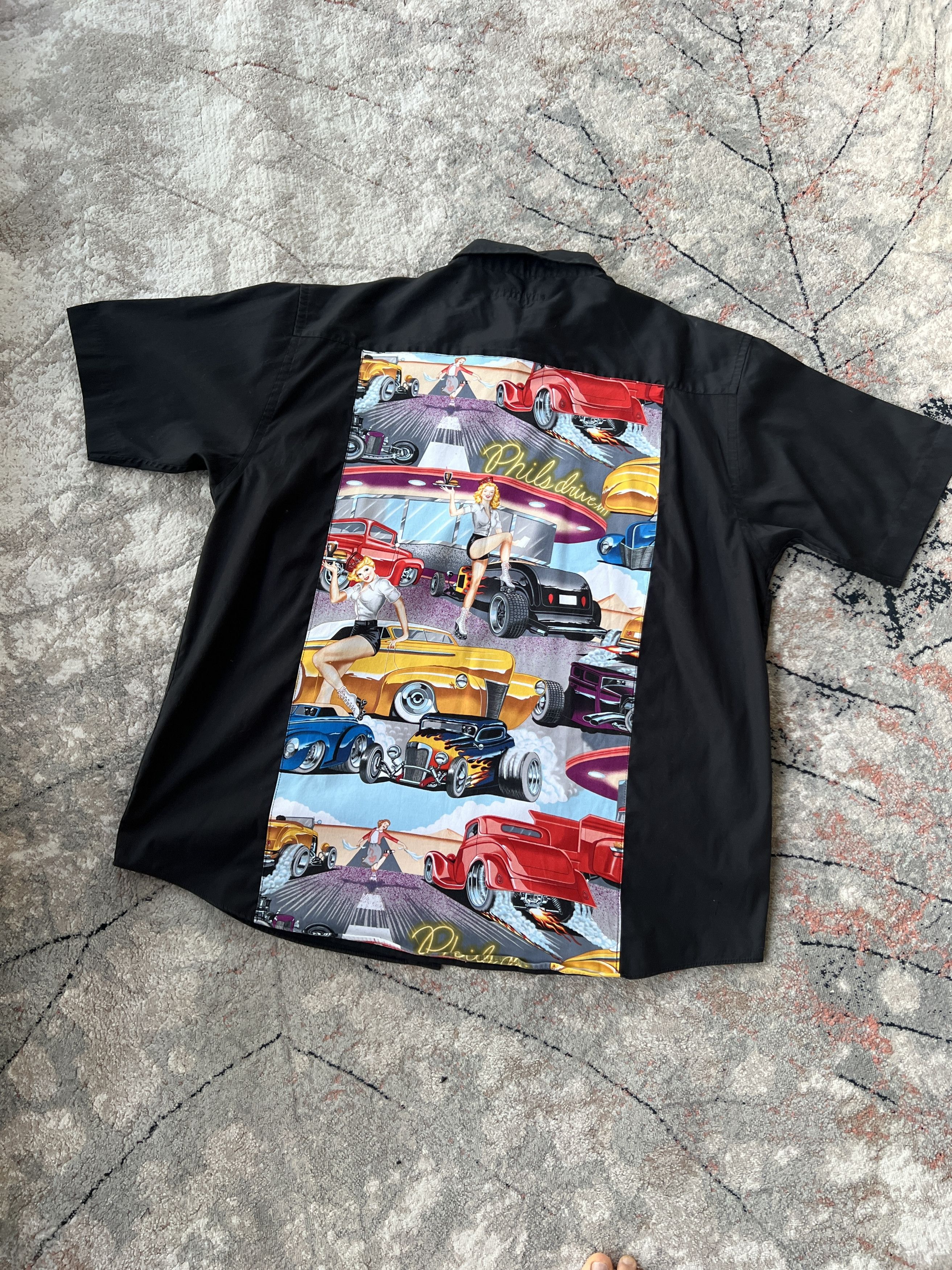 Vintage Custom Clothes Hot Rod Vintage Shirt Size US XXL / EU 58 / 5 - 1 Thumbnail