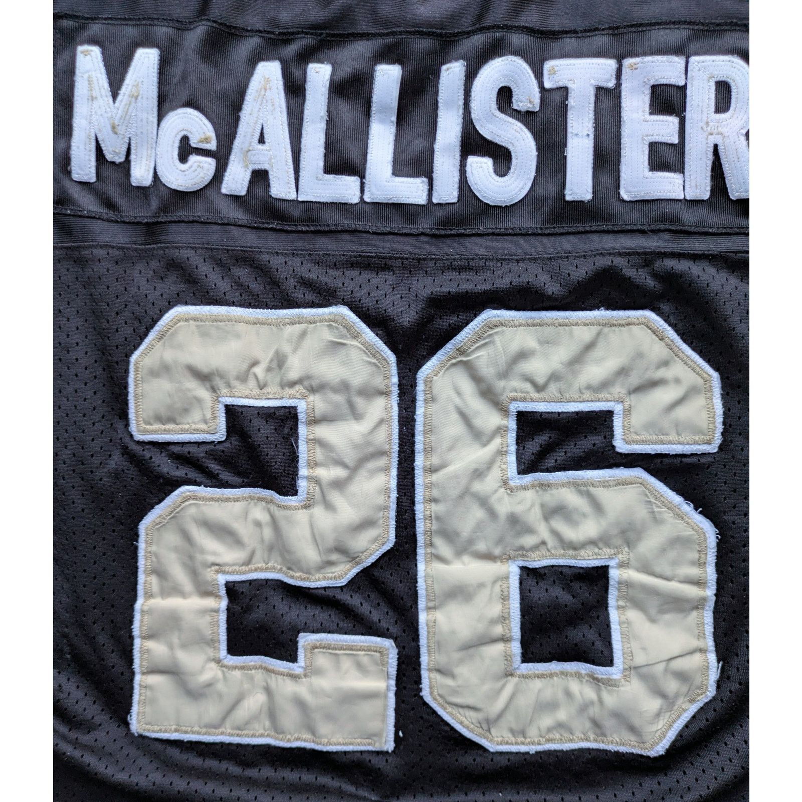 NFL × Reebok Deuce McALLISTER New Orleans Saints 2000s RBK jersey 60 3x Size US XXL / EU 58 / 5 - 3 Thumbnail