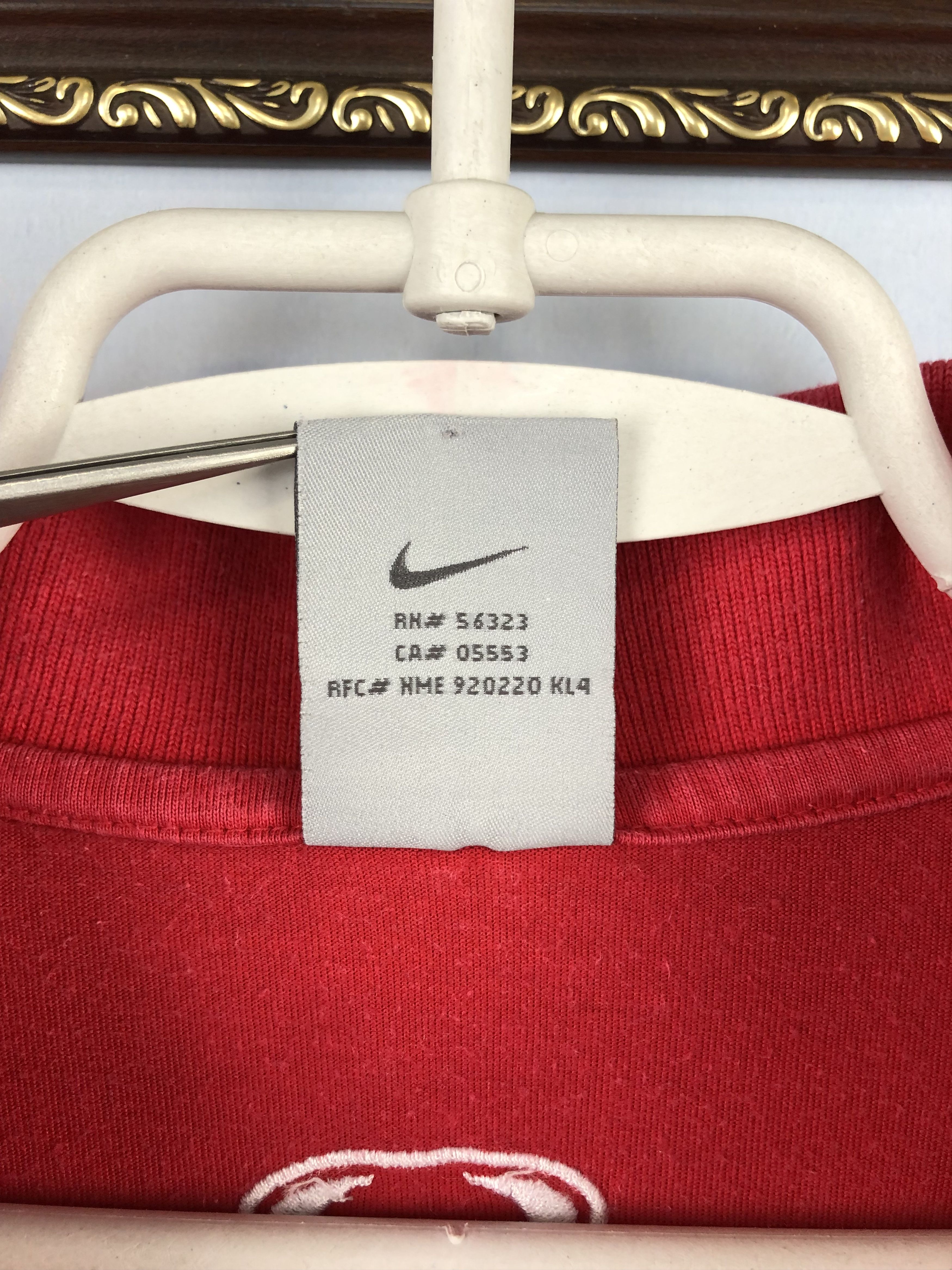 Nike Vintage Arsenal Football Shirt Polo Soccer Jersey Rare Size US XXL / EU 58 / 5 - 8 Thumbnail