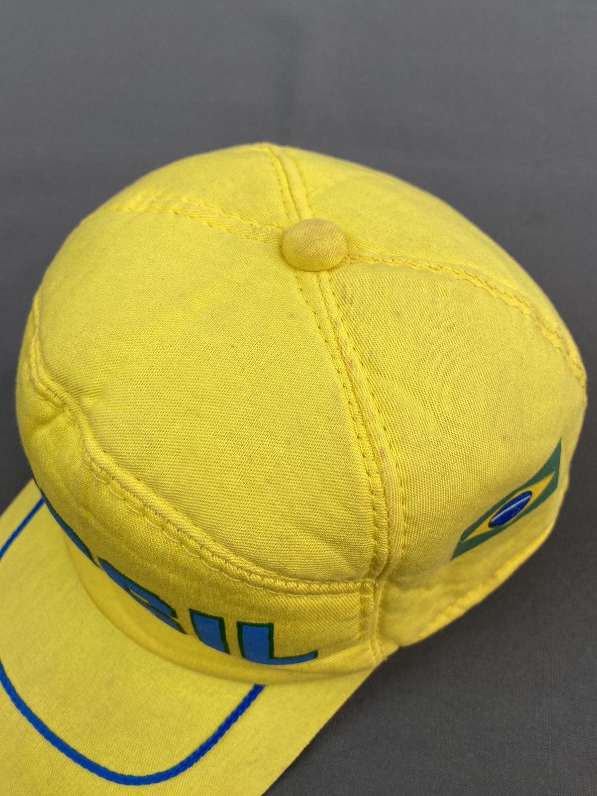 Formula 1 1980’s Vintage Brazil Grand Prix Formula 1 Foam Snap Back Size ONE SIZE - 4 Thumbnail