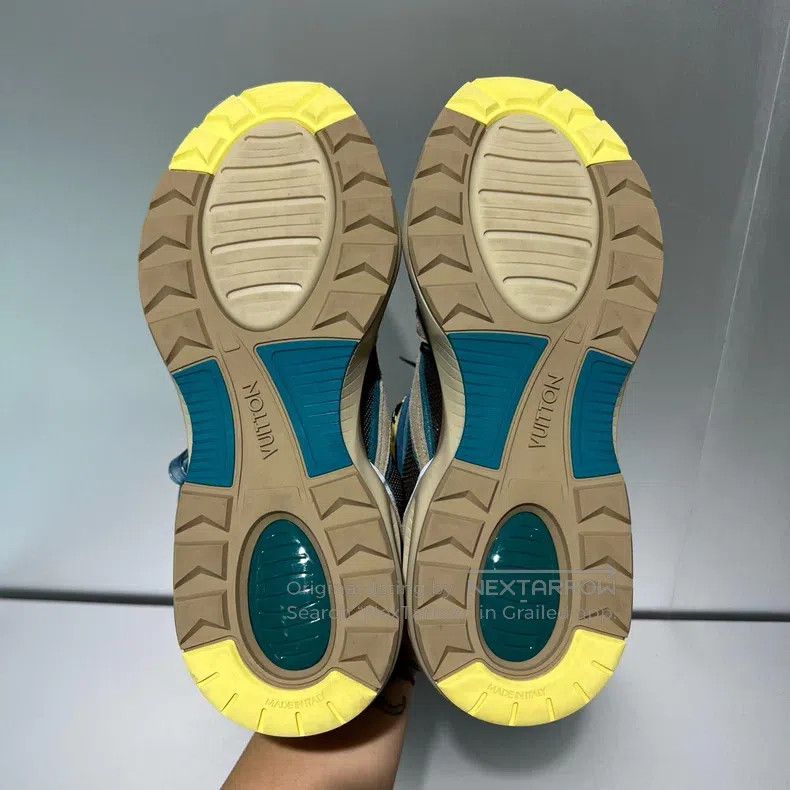 Louis Vuitton Louis Vuitton Trail Grey-Green Sneakers Size US 8.5 / EU 41-42 - 9 Thumbnail