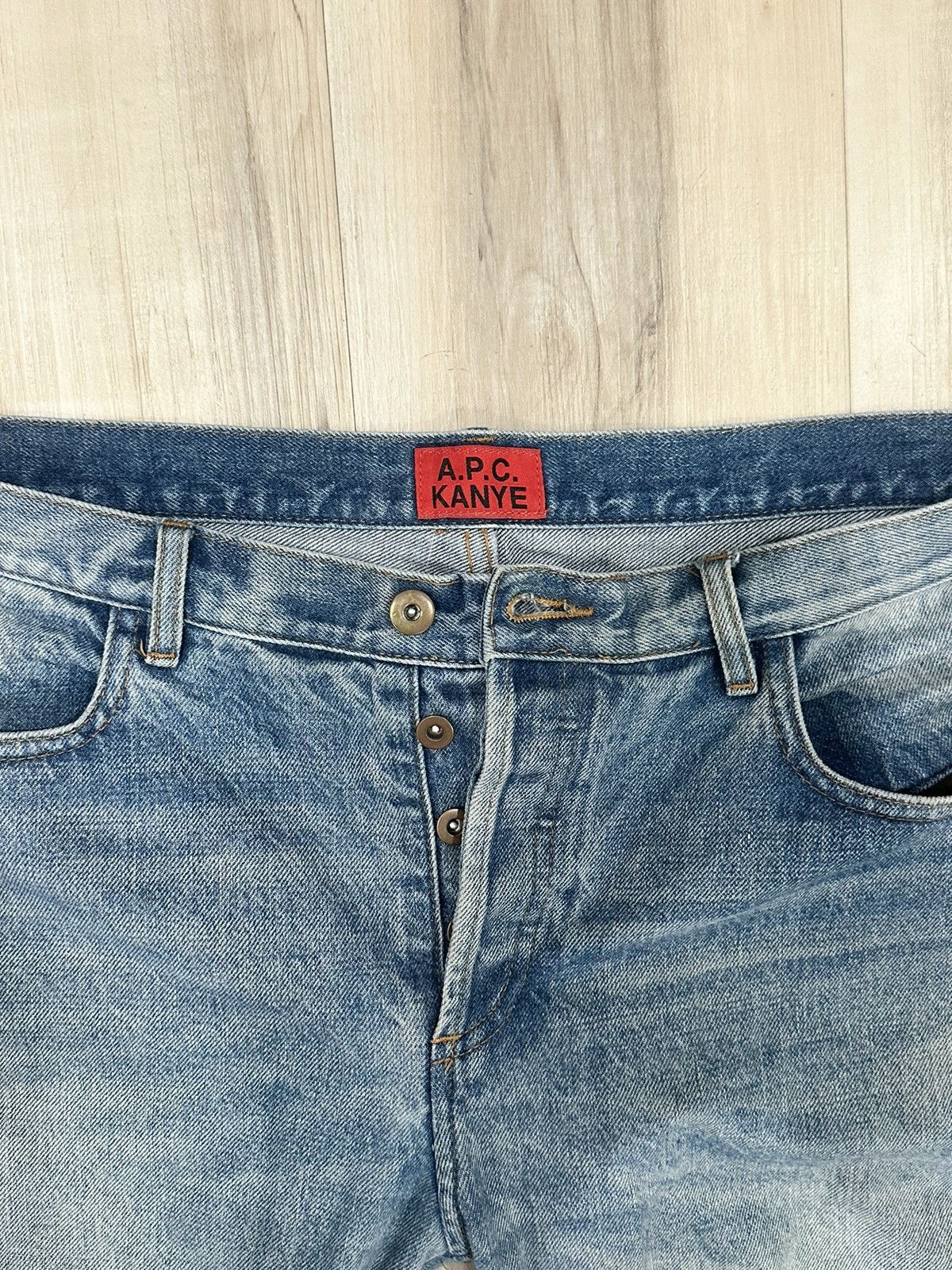 A.P.C. × Kanye West Kanye West x A.P.C. Tailored Denim 36 x 30 Size US 36 / EU 52 - 2 Thumbnail