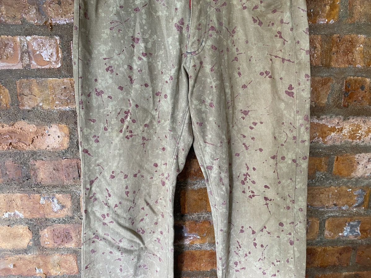 Tornado Mart 🔥2000s 291295 Homme Blood splash pants Size US 30 / EU 46 - 4 Thumbnail