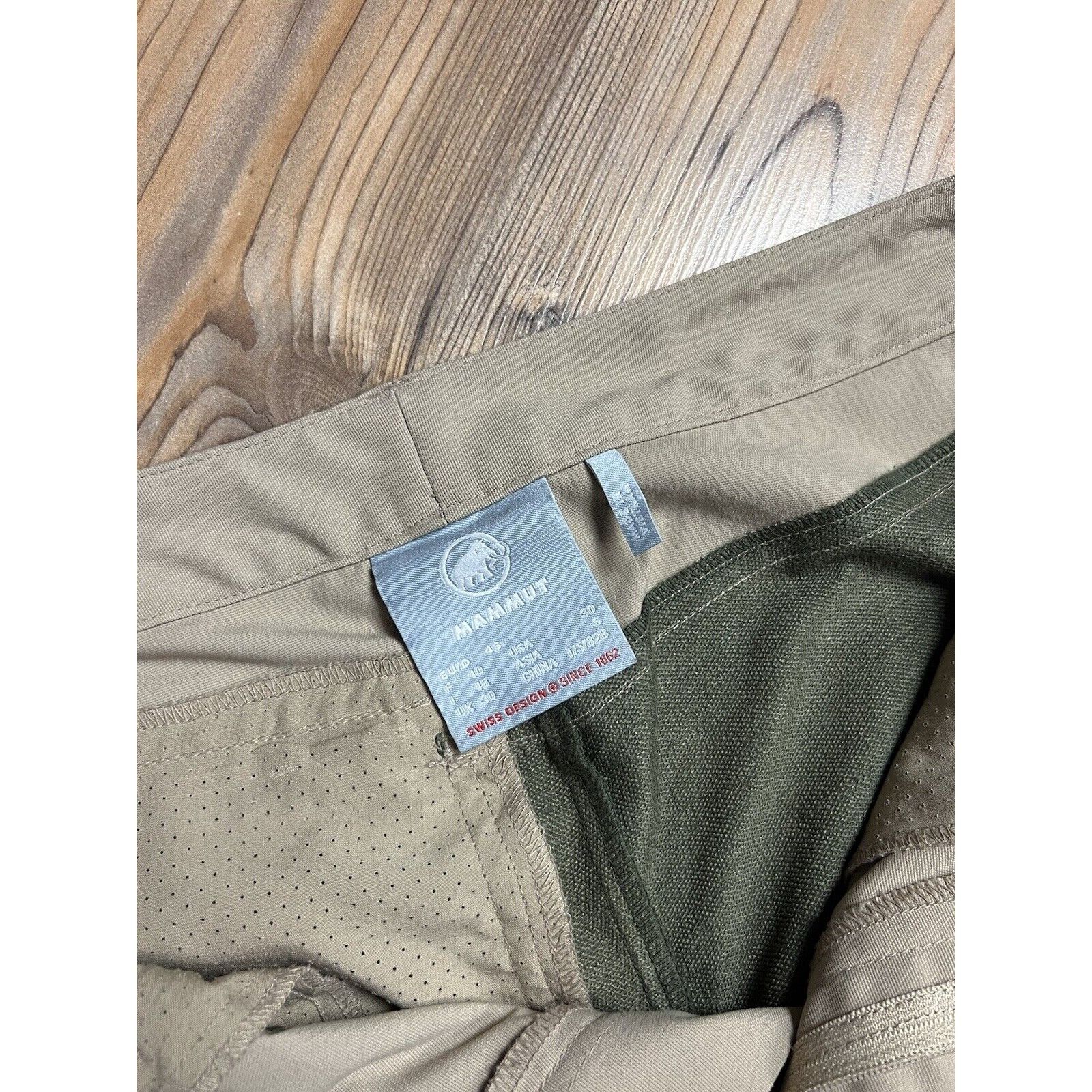 Mammut Mammut Green Beige Stretchy Cargo Hiking Pants Size EU 46 (3 Size US 30 / EU 46 - 13 Thumbnail