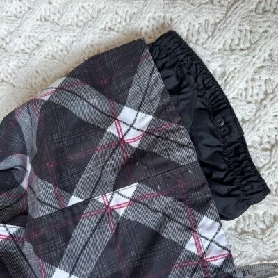 Burton Burton Snowboard Pants Plaid Insulated Waterproof Winter Ski Size 27" / US 4 / IT 40 - 13 Thumbnail