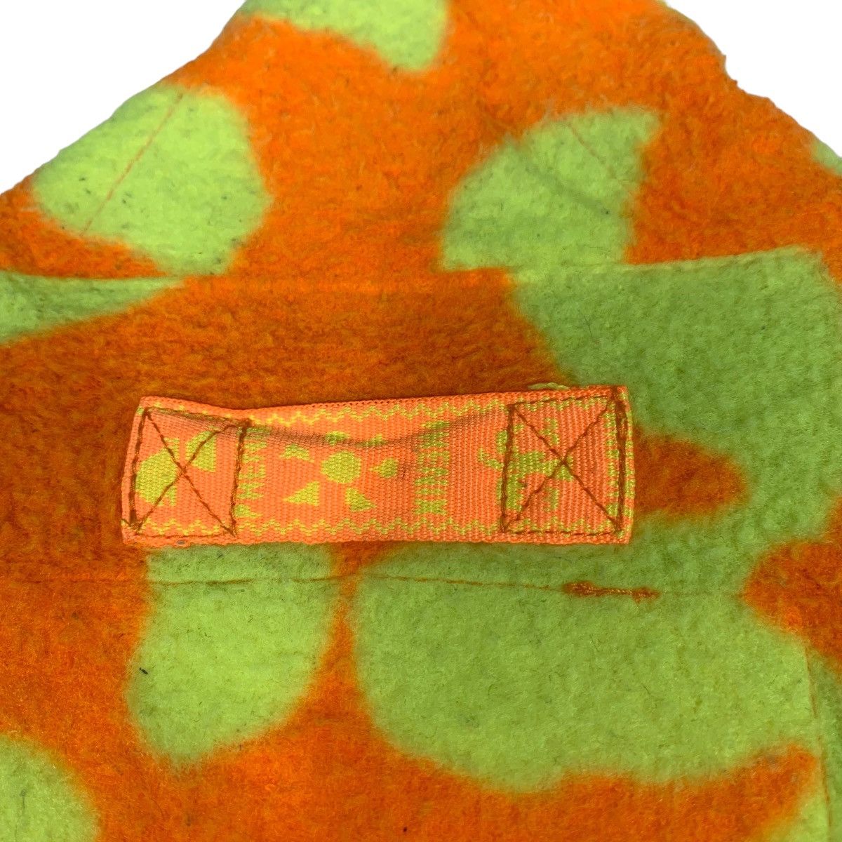 Phenix PHENIX Fullprint Orange Fleece Snap Button Jacket #0078-C5 Size M / US 6-8 / IT 42-44 - 10 Thumbnail