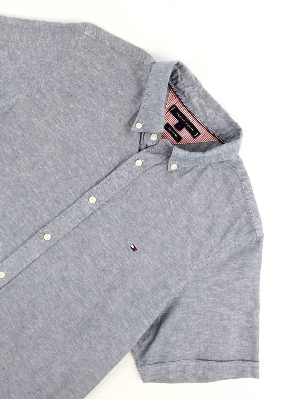 Tommy Hilfiger TOMMY HILFIGER Linen and cotton shirt Size US L / EU 52-54 / 3 - 8 Thumbnail