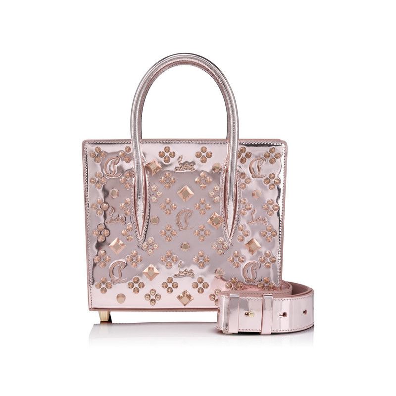 Christian Louboutin oc11z0126 Size: OS/Paloma Mini in Vintage Rose/Silver Size ONE SIZE - 1 Thumbnail