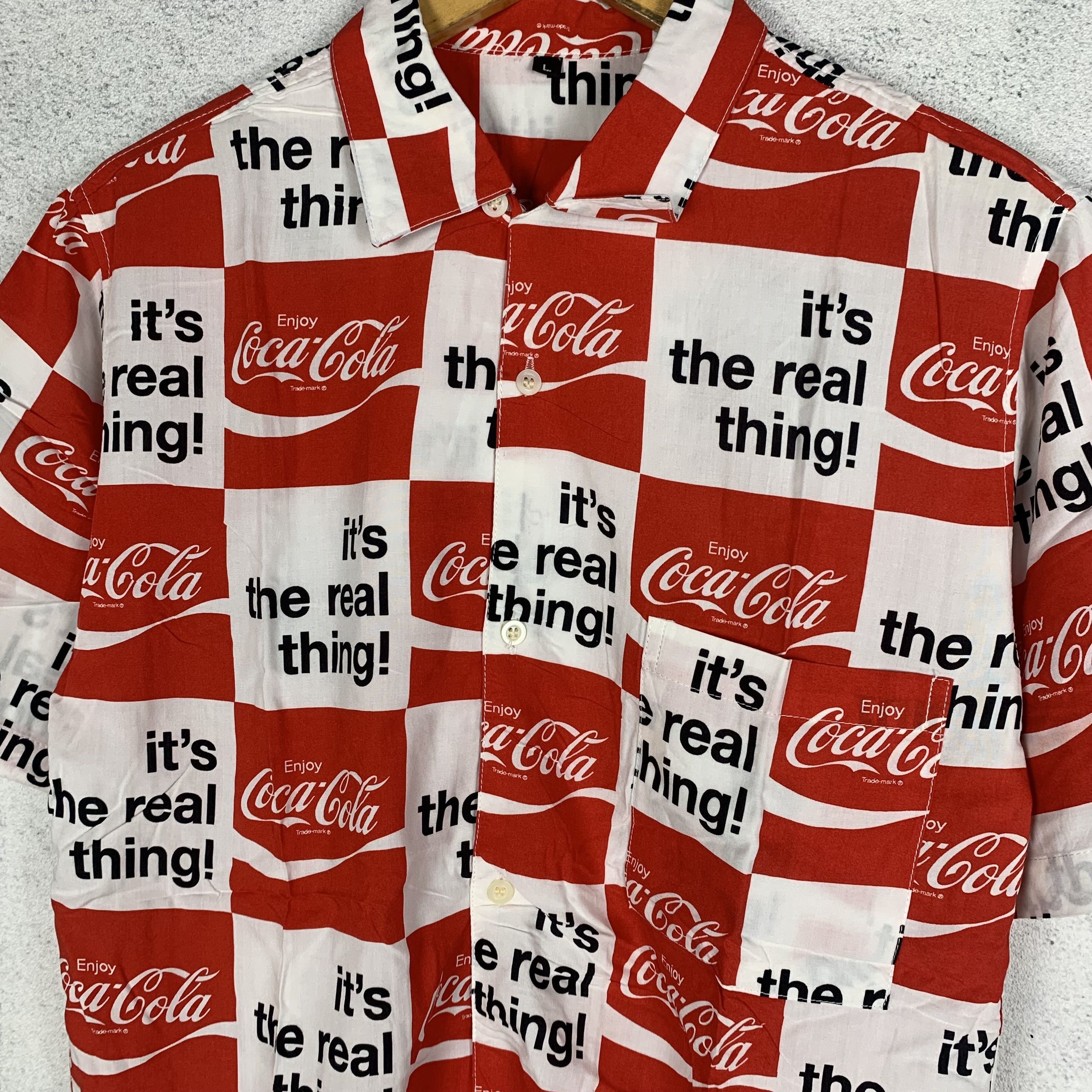 Coca Cola Coca Cola Checkered Shirt Size US L / EU 52-54 / 3 - 3 Thumbnail