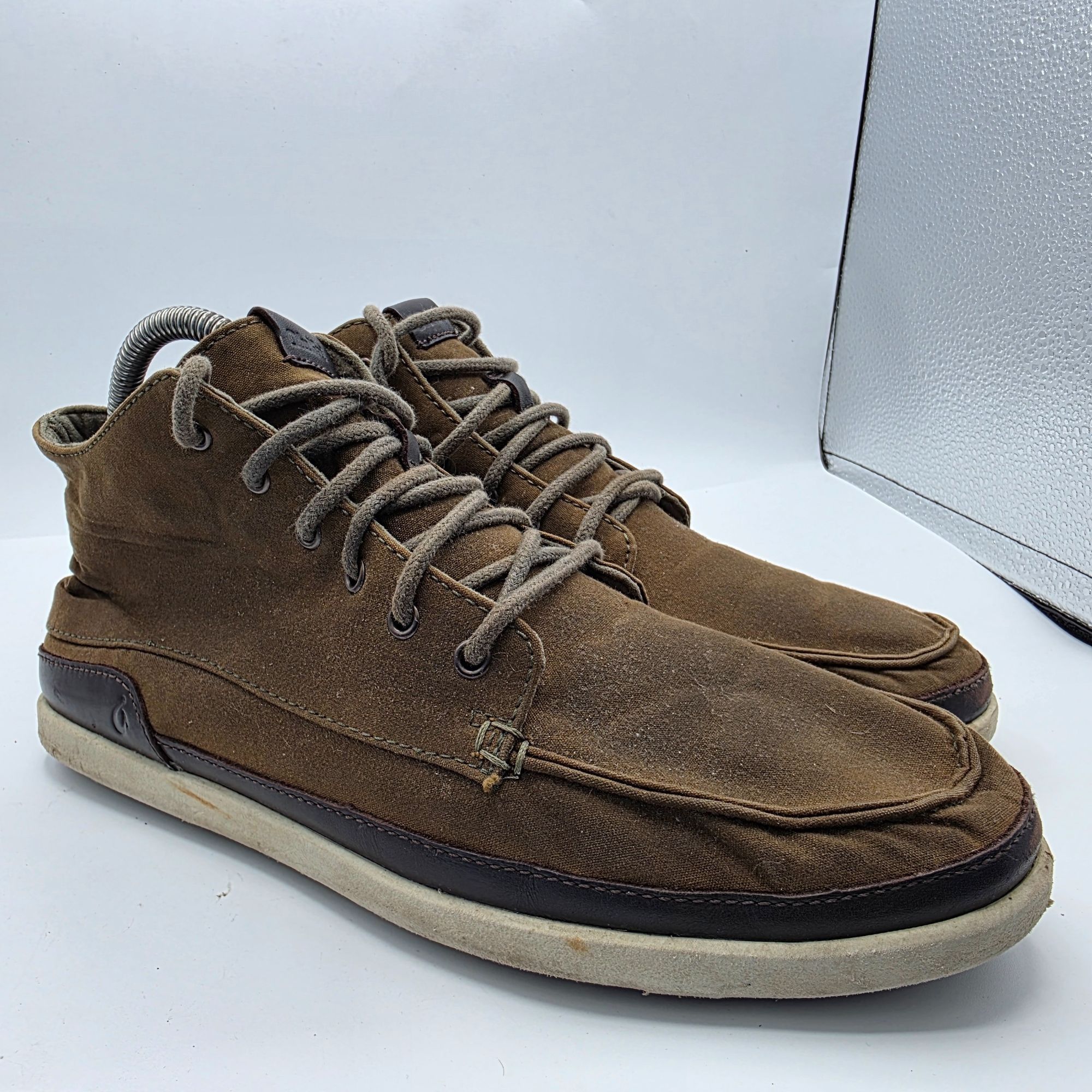 Olukai Olukai Nalukai Kapa Boots Mens 9.5 Dark Brown Mid Lace Up Sh Size US 9.5 / EU 42-43 - 1 Thumbnail