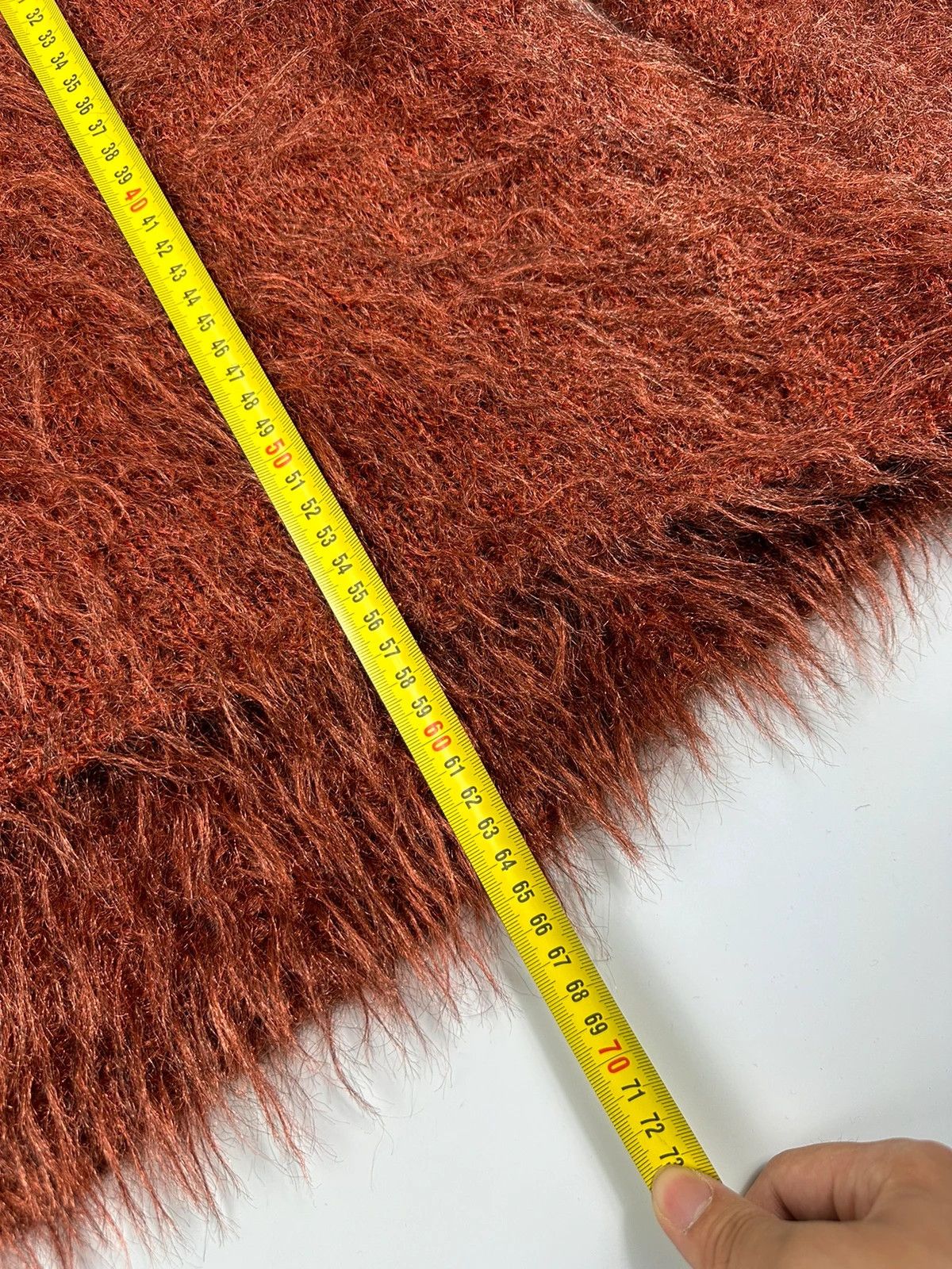 Acne Studios Acne Studio FW2017 Fuzzi Hairy Red Orange Sweater Knit Size US M / EU 48-50 / 2 - 11 Thumbnail